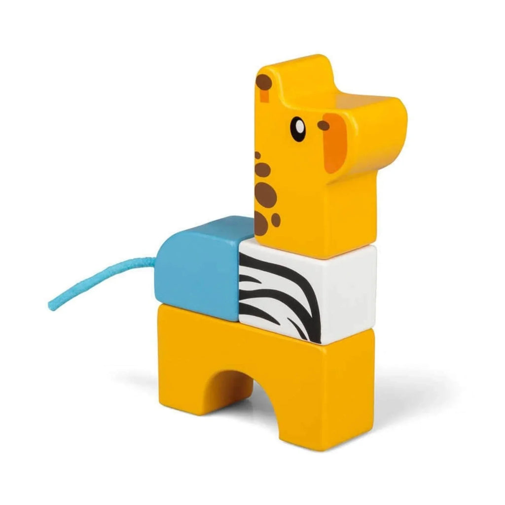 Tobar-Wooden Stack And Play Safari Animals