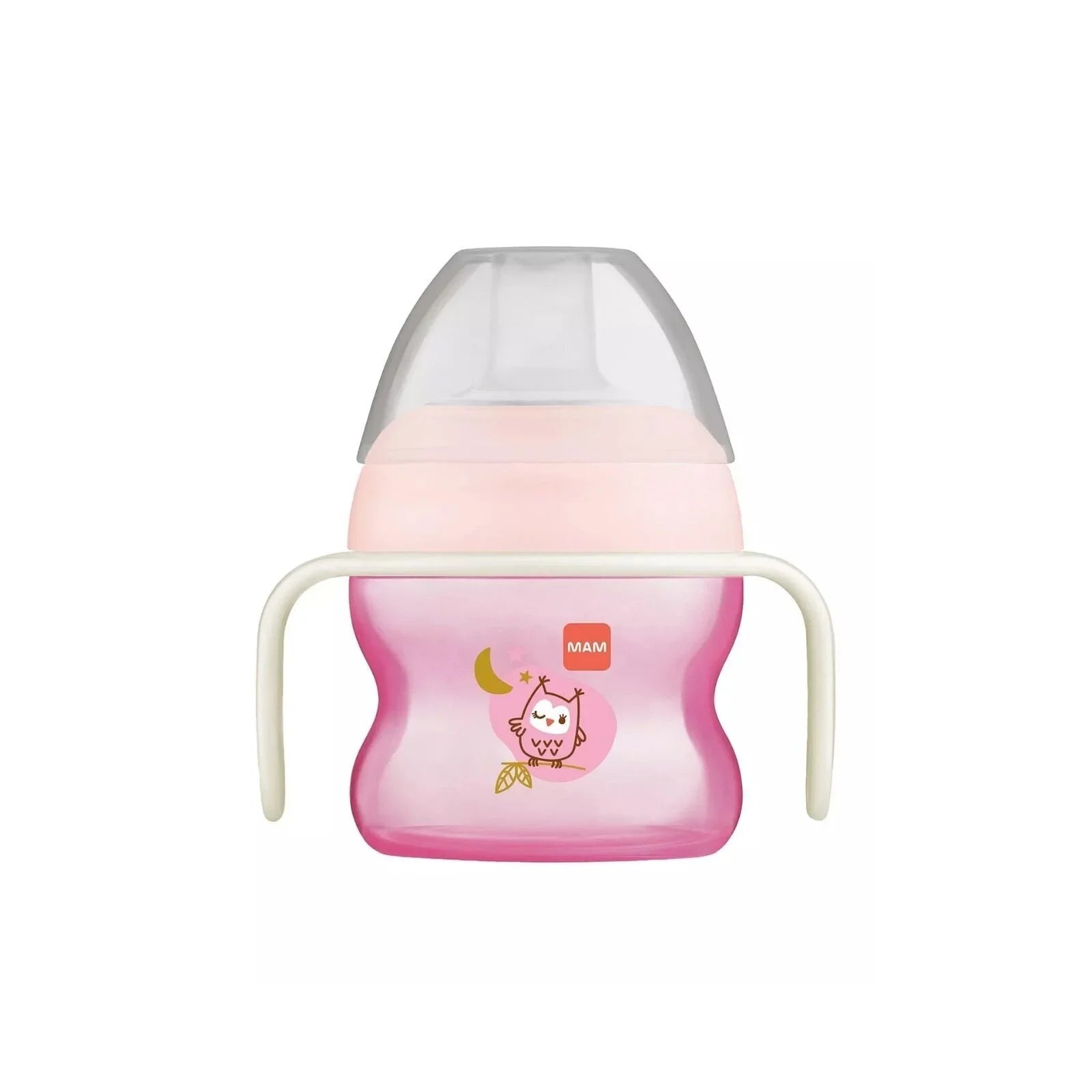 MAM Starter Cup & Glow with Handles 150 ml - Pink