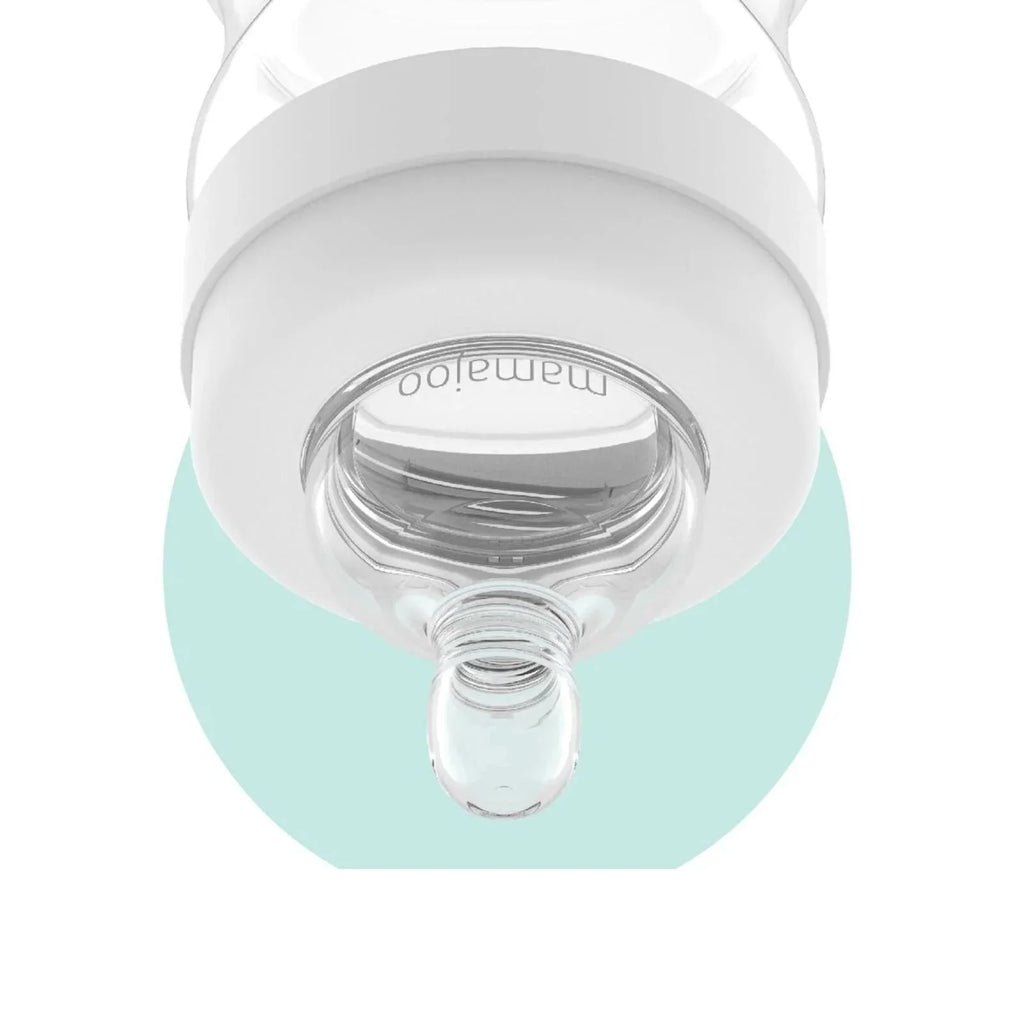 Mamajoo Anti-Colic PP Baby Bottle Slow Flow 0+ months 150ml - Silver