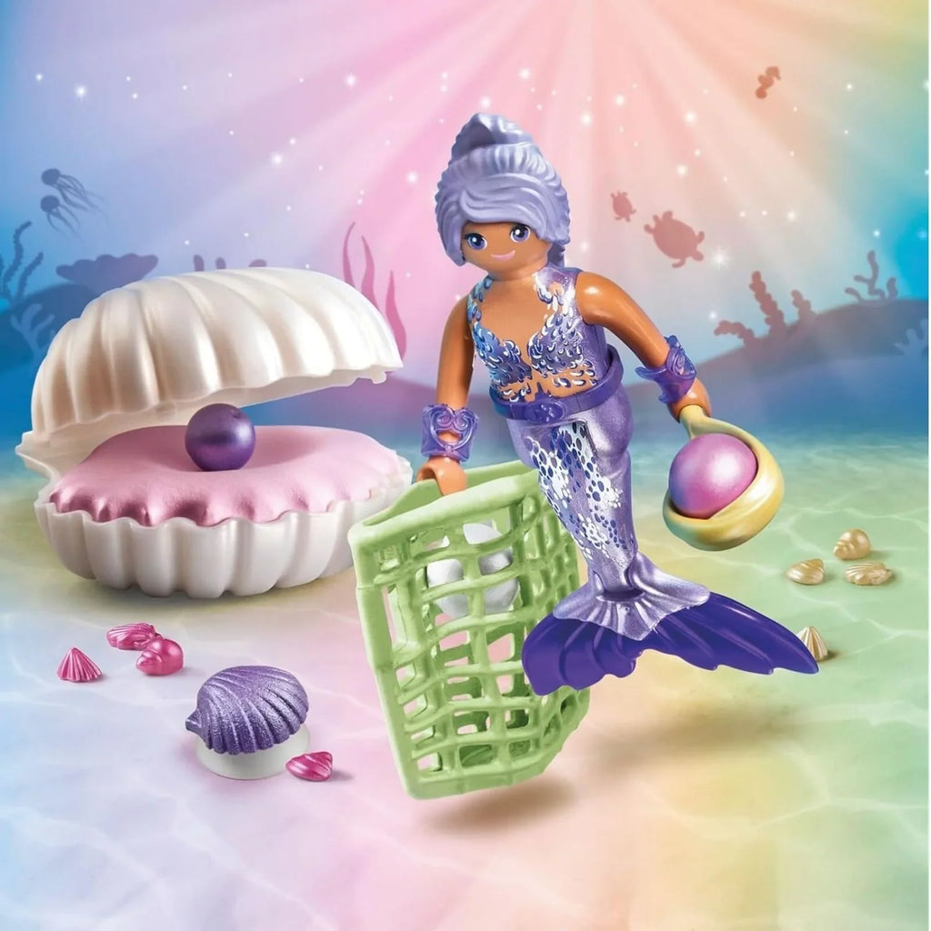 Playmobil Princess Magic 71502 Mermaid with Pearl Seashell