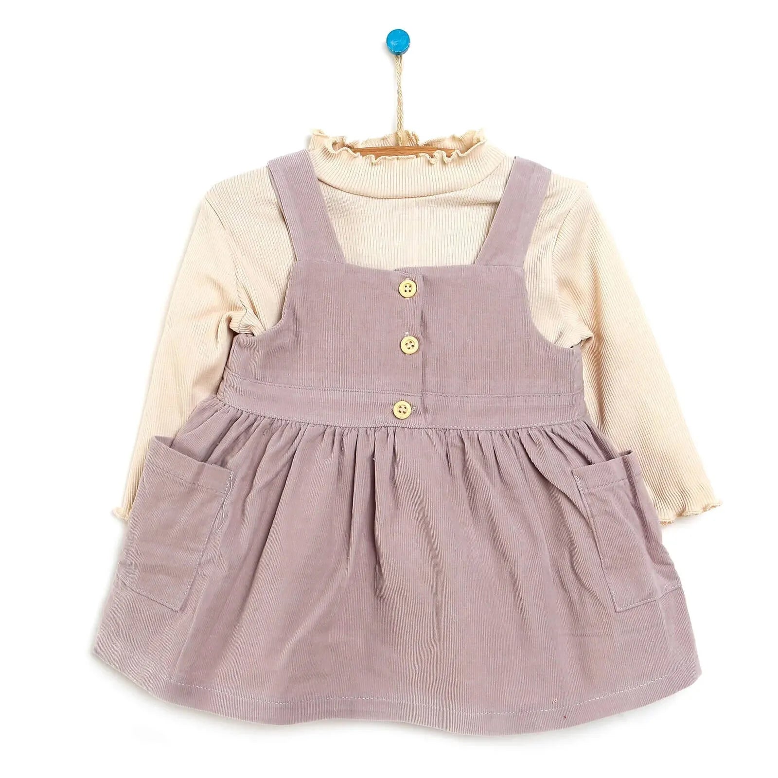 HelloBaby Salopette Skirt - Sweatshirt - Purple