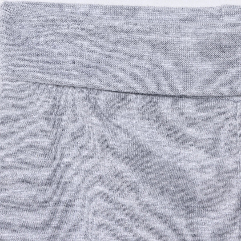 HelloBaby Unisex 2 Piece Footed Bottom - Snow Melange