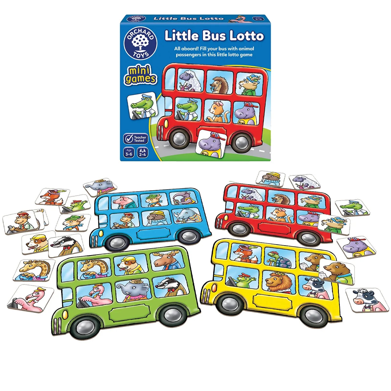 Orchard Toys Mini Games - Little Bus Lotto