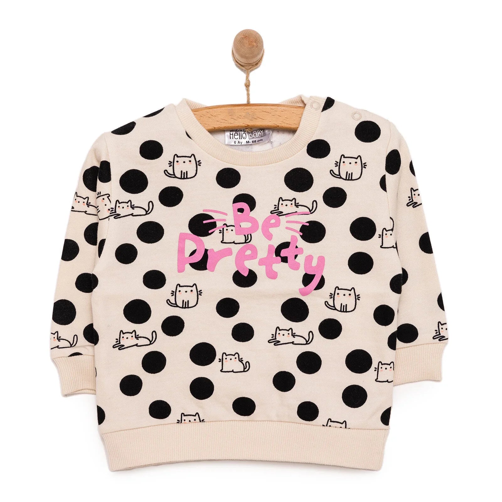 HelloBaby Basic Low Raised Sweatshirt - Printed
