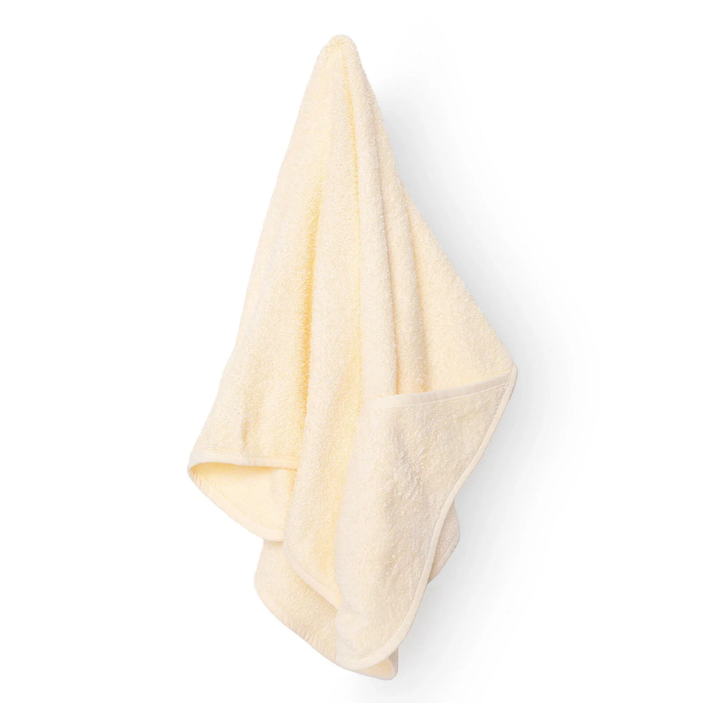 Little Dreams Girl Baby Towel - Yellow