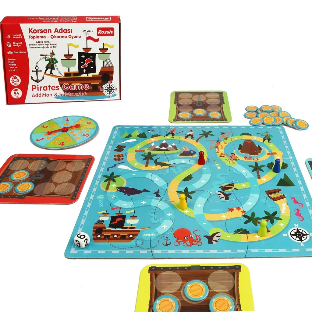 Pirates Addition & Subtraction Game