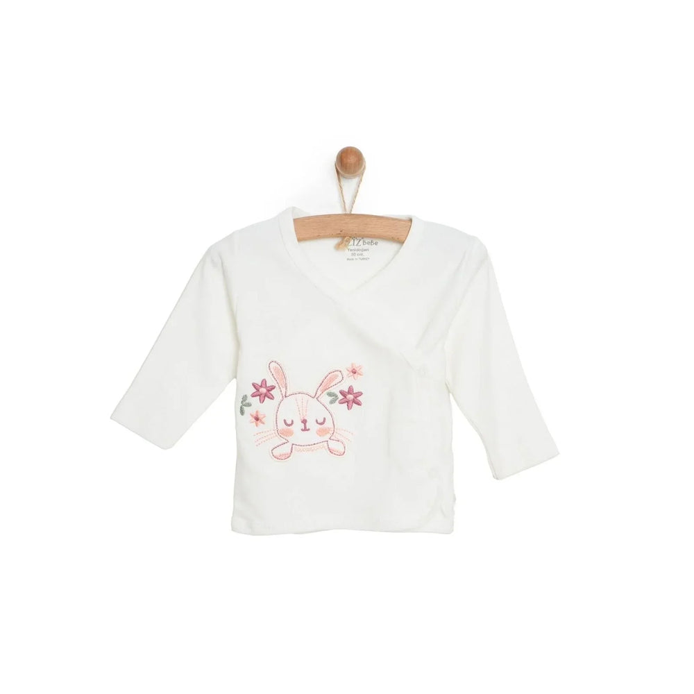 Aziz Bebe Girl 5 Piece Newborn Set - Ecru