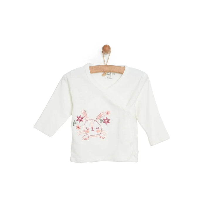 Aziz Bebe Girl 5 Piece Newborn Set - Ecru