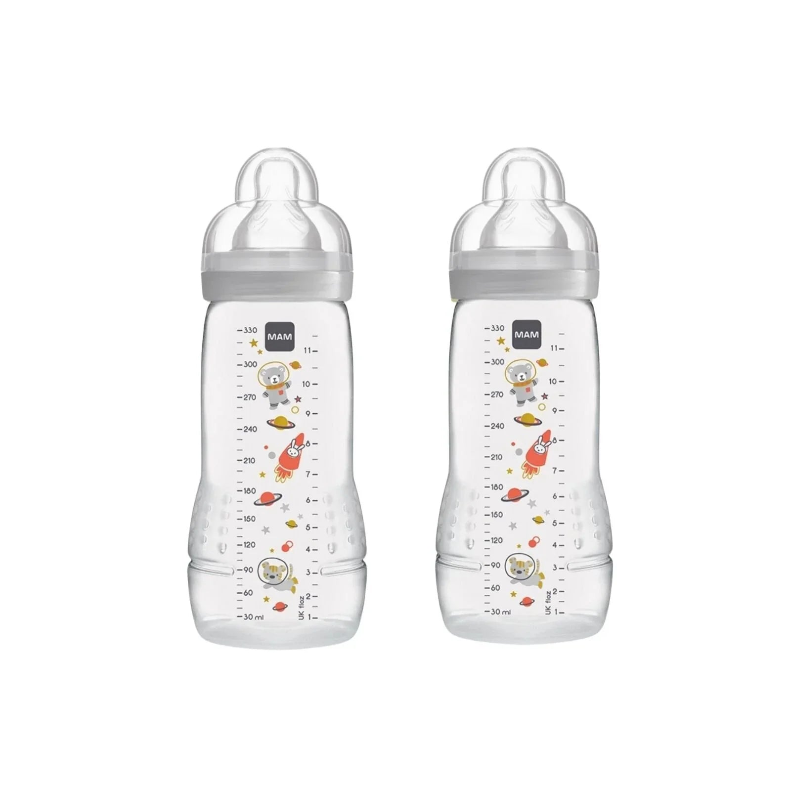 MAM Easy Active Bottle 330ml Unisex Pack of 2