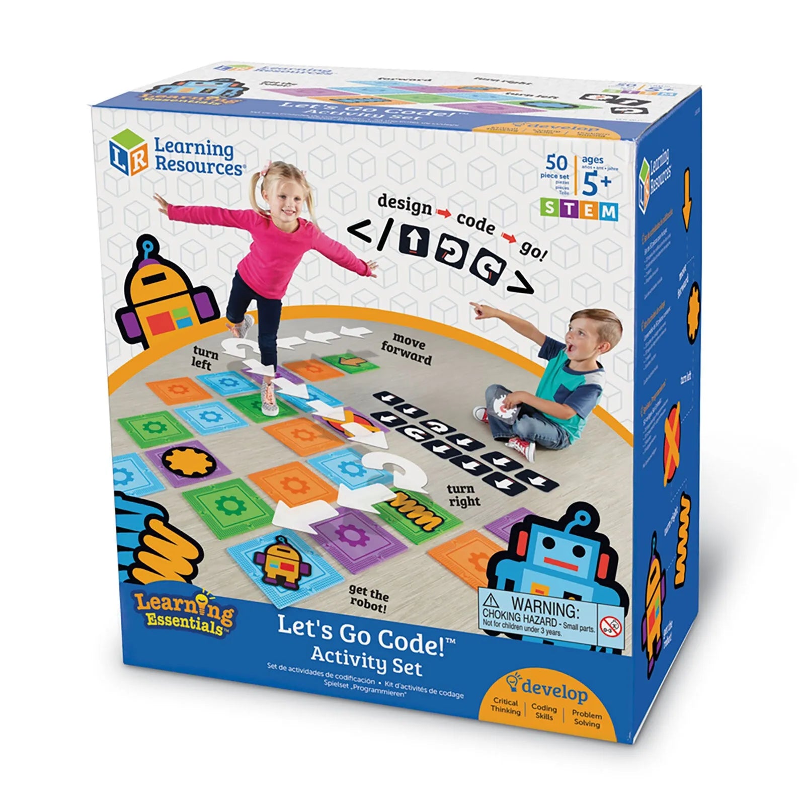 Learning Resources Lets Go Code Activity Set