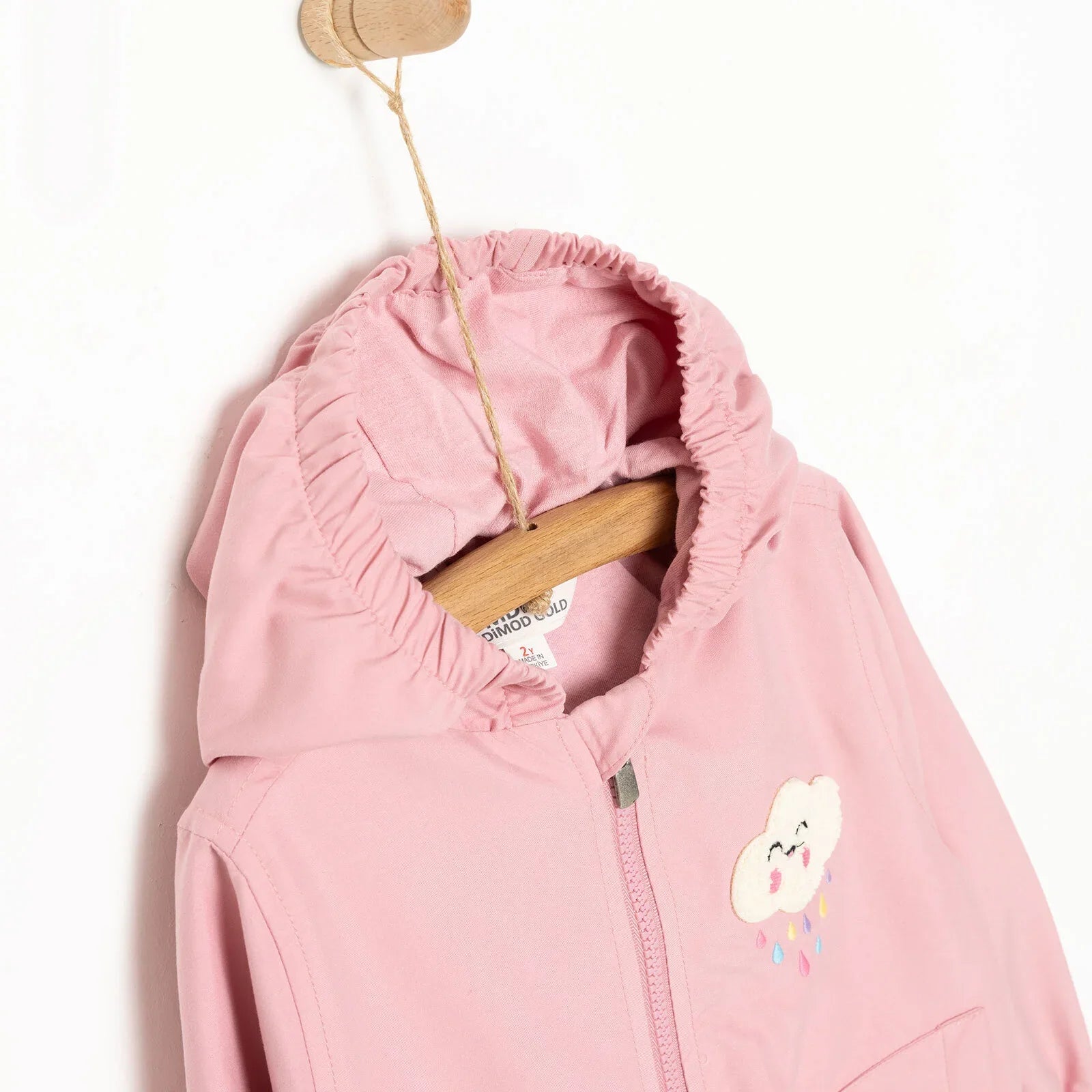 Midimod Girl Raincoat - Pink