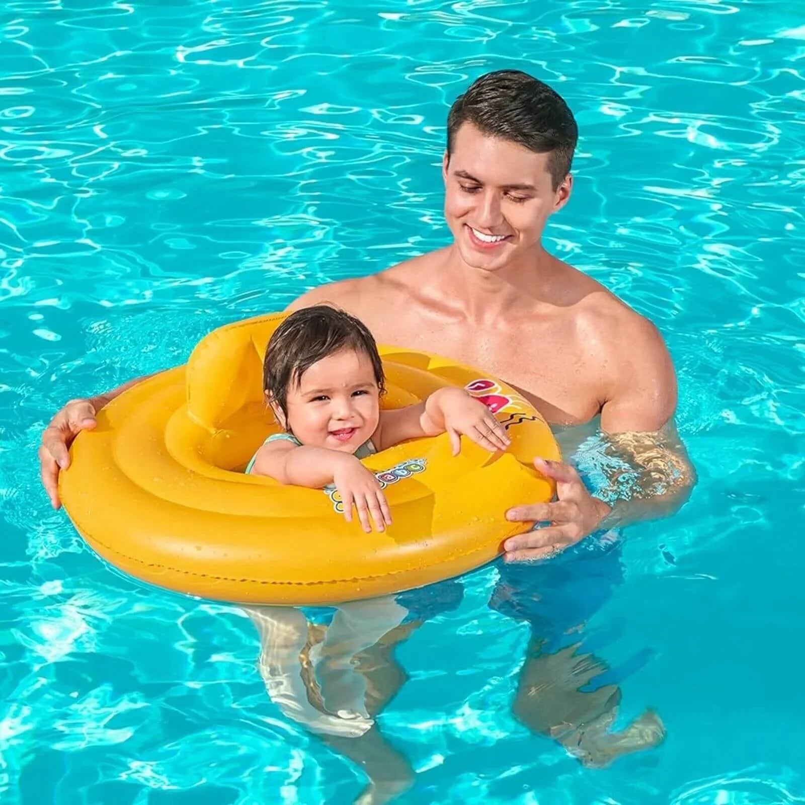 Bestway Wondersplash Baby Boat Round 3 Ring