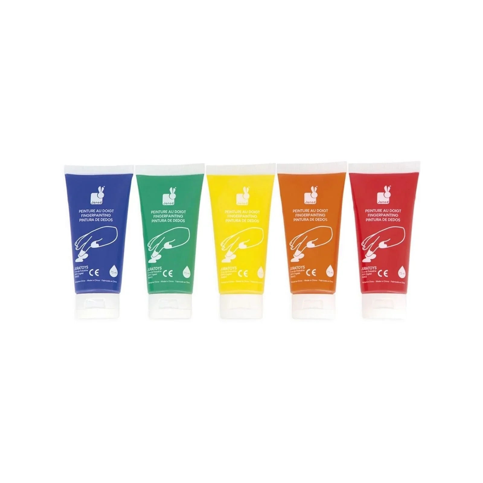 Janod Finger Paints 5 pcs