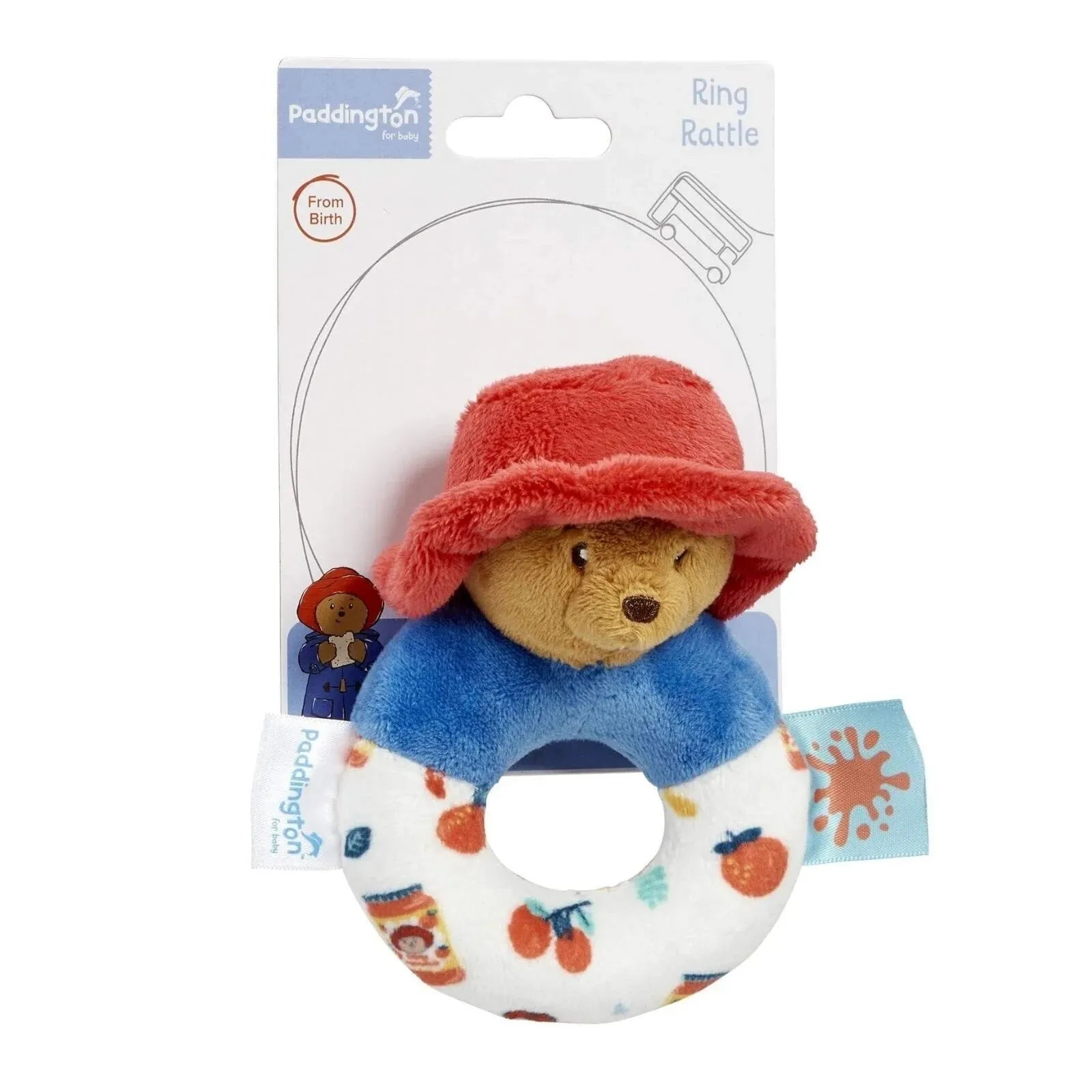 Paddington Baby Ring Rattle