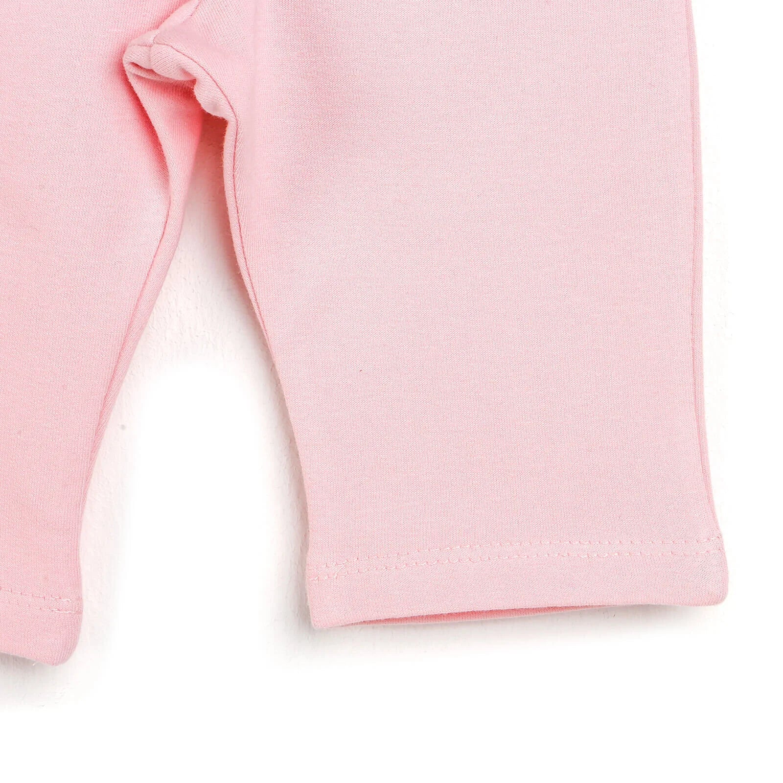 For My Baby Newborn Leopard Sweatshirt - Grey Melange