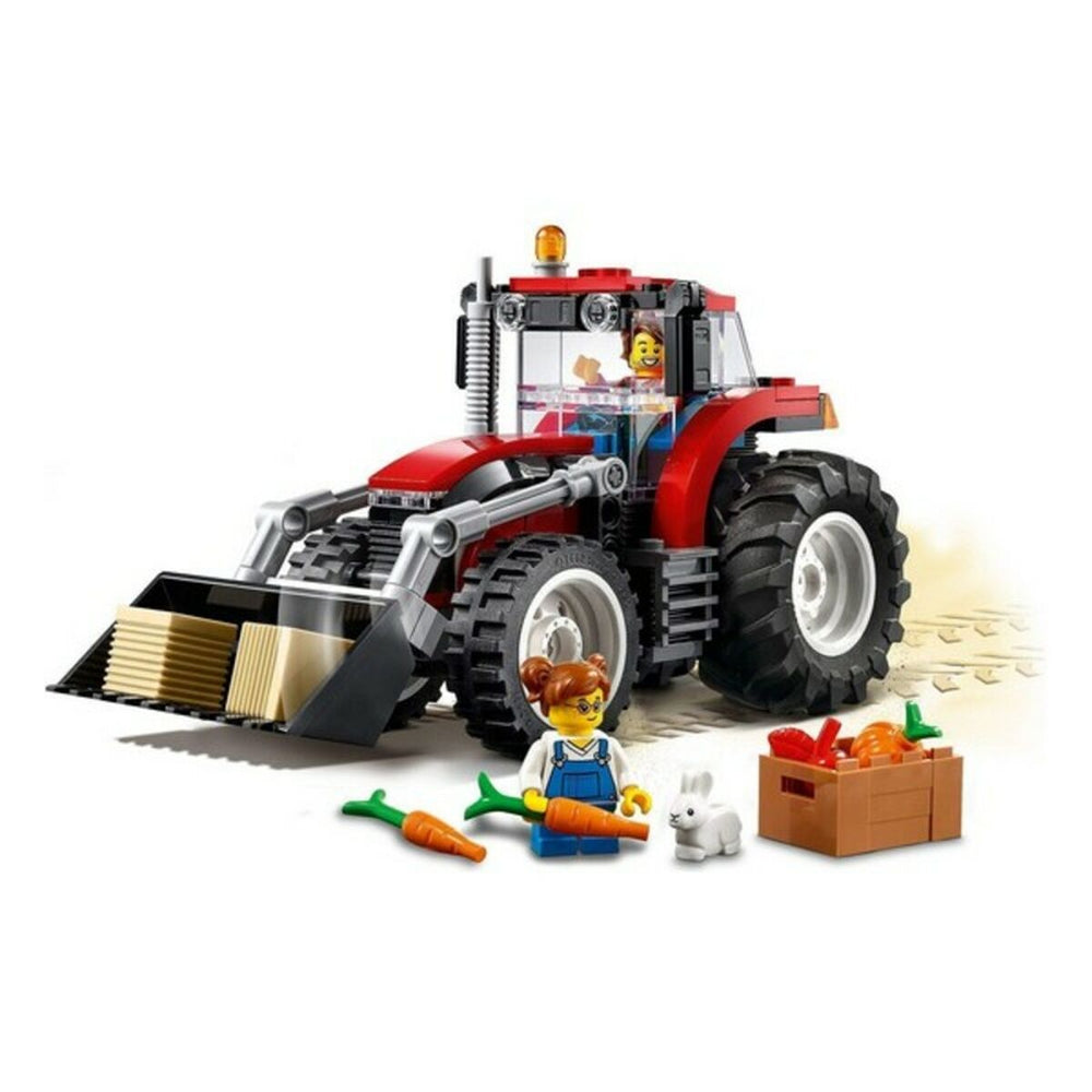 Playset City Great Vehicles Tractor Lego 60287 (148 pcs) with farmer and tractor, perfect for kids aged 5 and up.