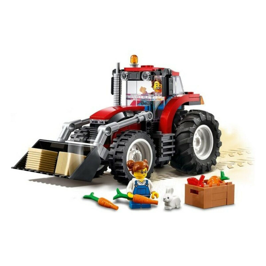 Playset City Great Vehicles Tractor Lego 60287 (148 pcs) with farmer and tractor, perfect for kids aged 5 and up.