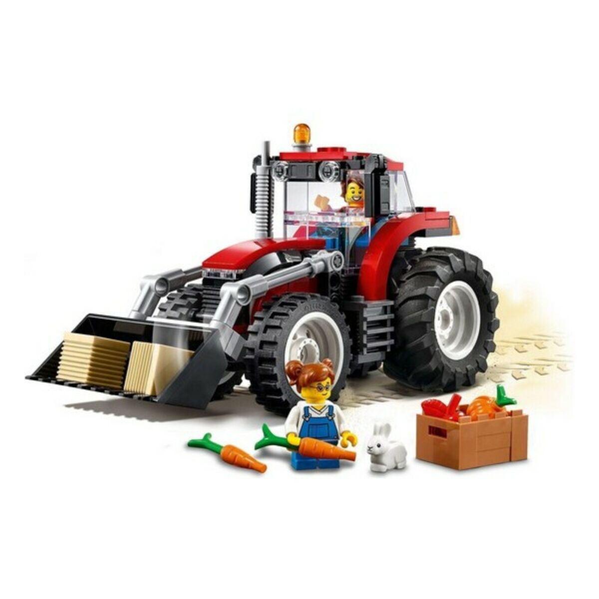 Playset City Great Vehicles Tractor Lego 60287 (148 pcs) with farmer and tractor, perfect for kids aged 5 and up.
