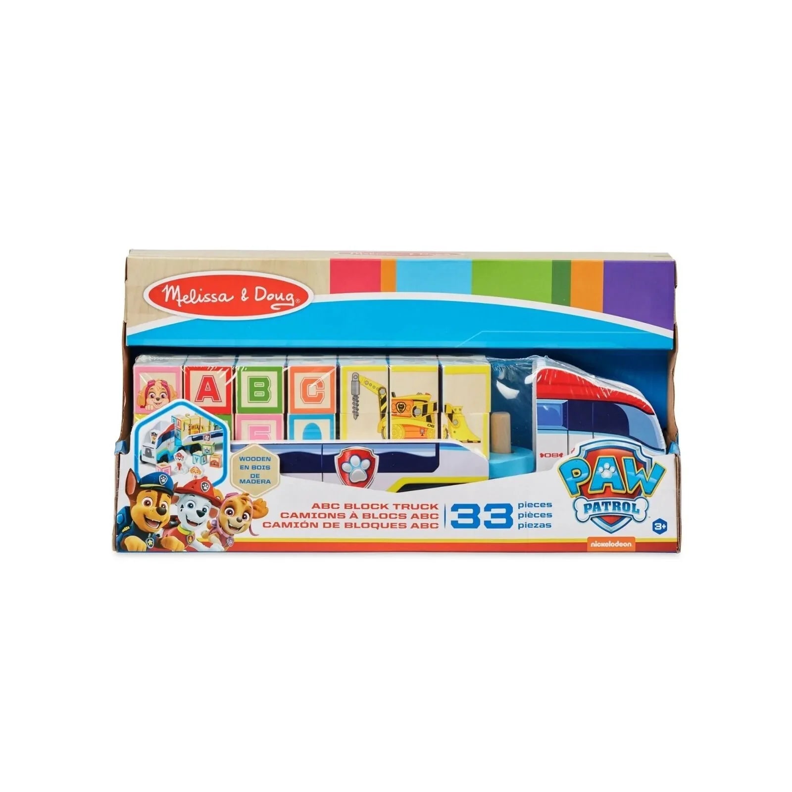Melissa & Doug Paw Patrol ABC Block Truck