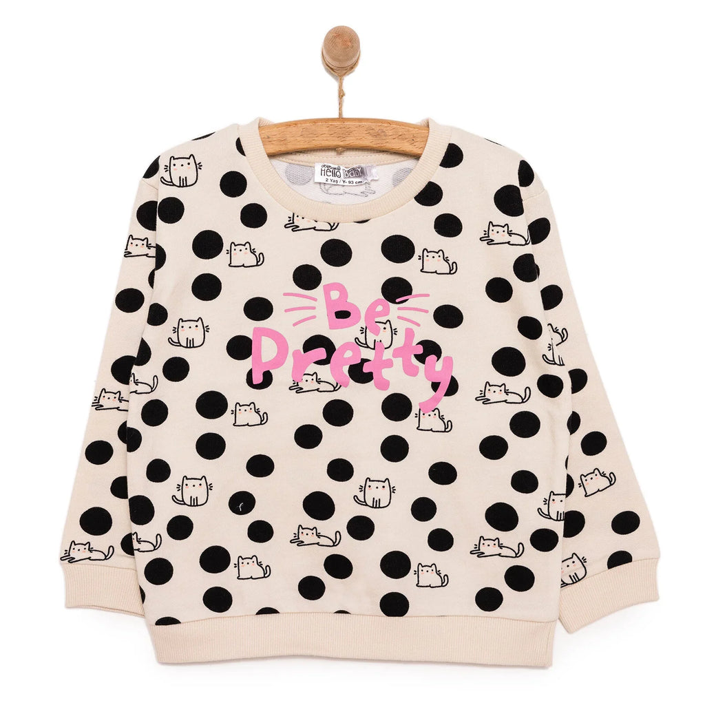HelloBaby Basic Low Raised Sweatshirt - Printed