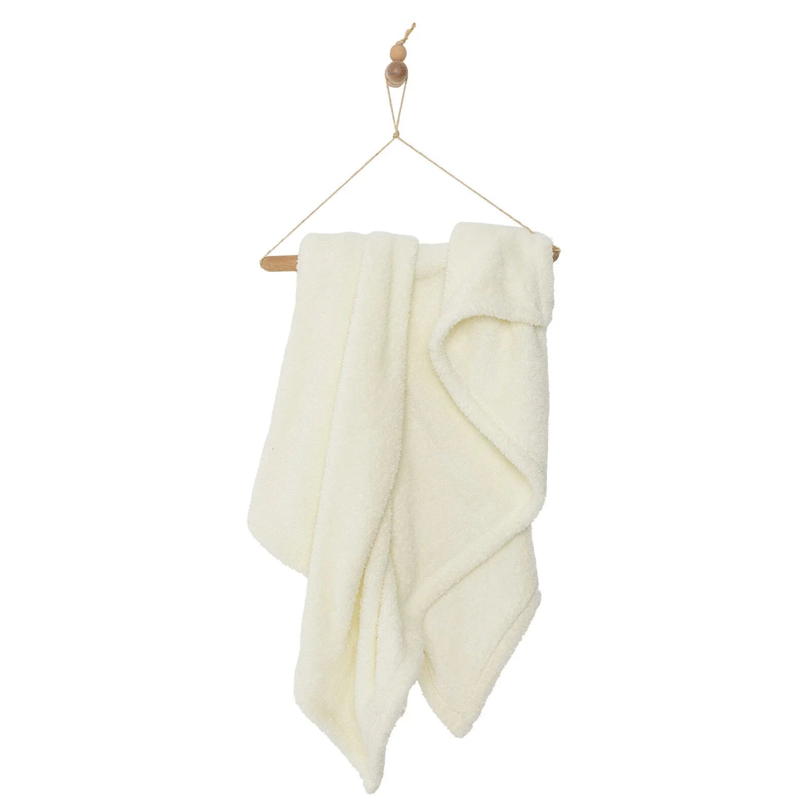Mollia Unisex Blanket - Ecru