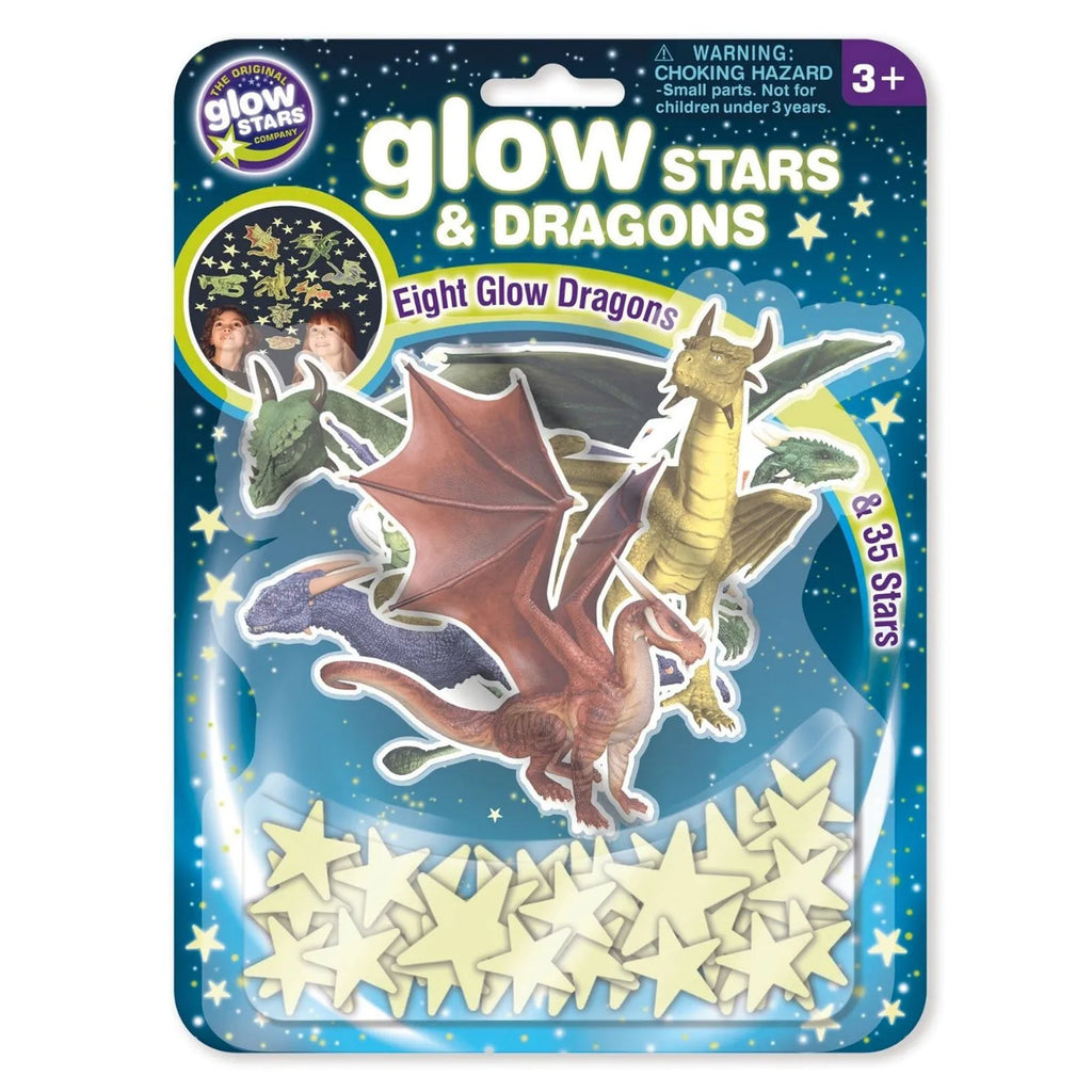 The Original Glowstars Company Glitter Stars & Dragons