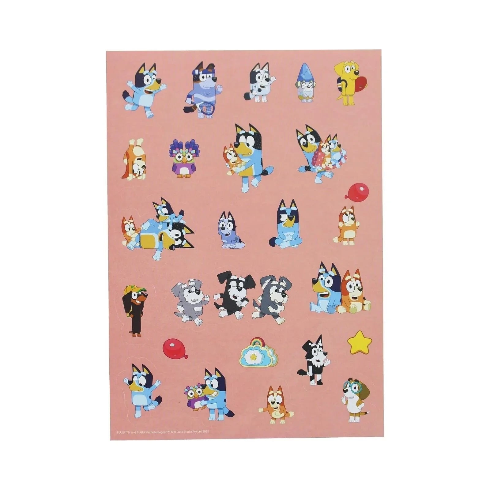 Bluey Stick & Stamp Set