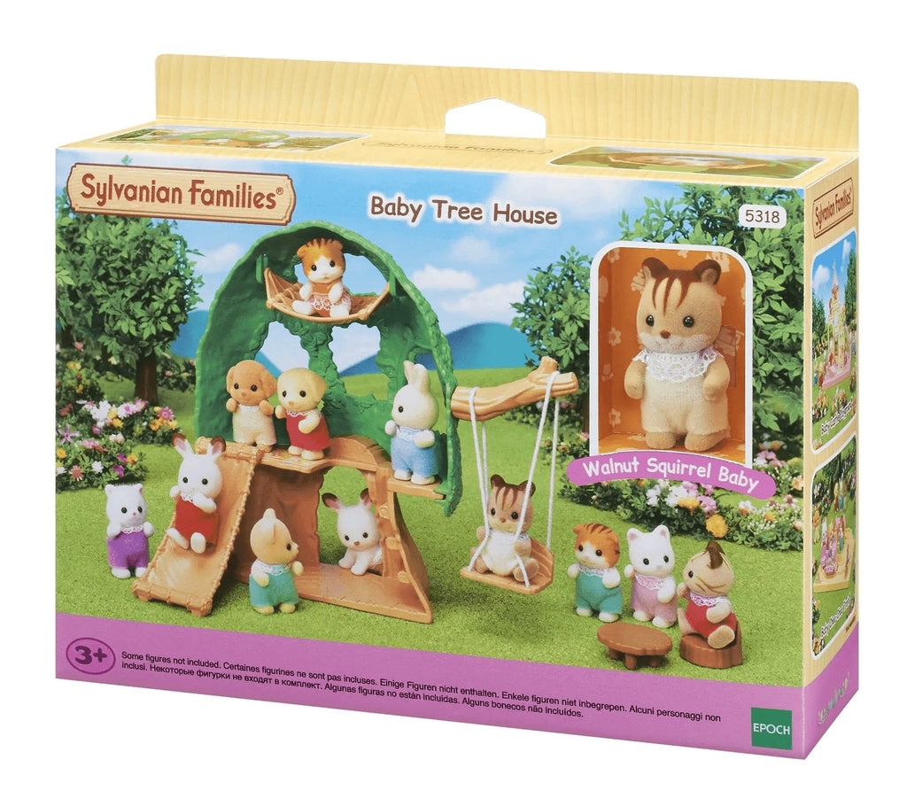Sylvanian Families Baby Tree House Toy Playset for Ages 3 and Up