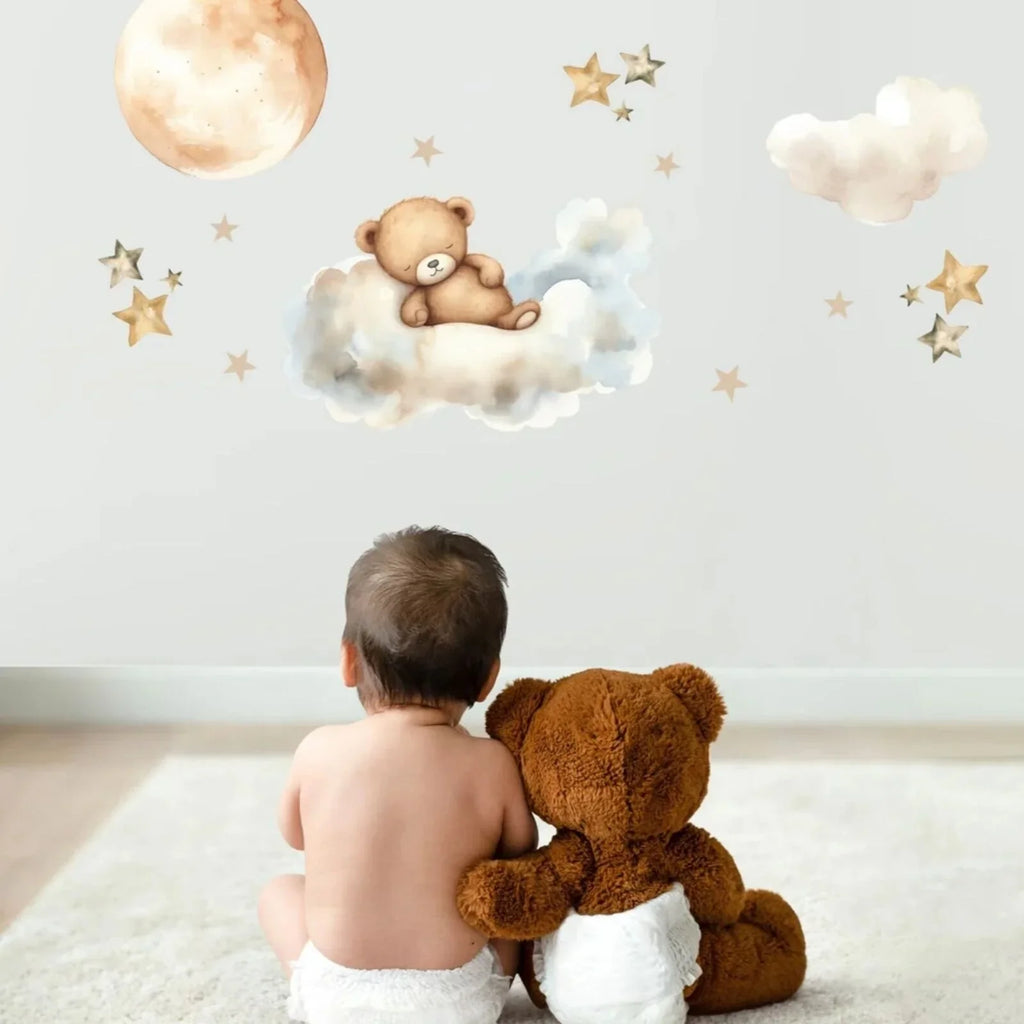 Live Vida Sleeping Bear Large Wall Art Sticker