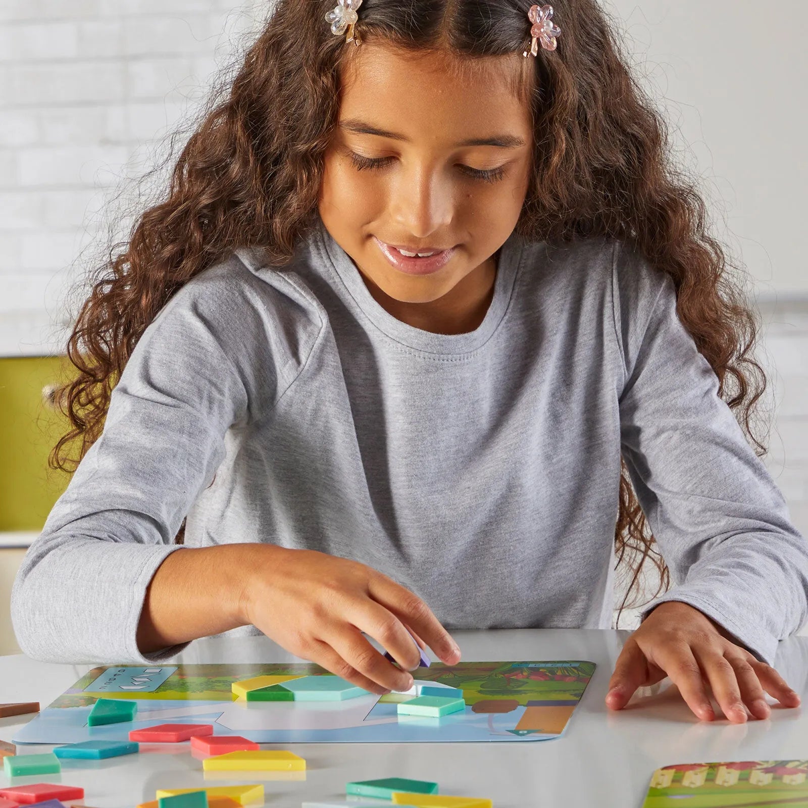 hand2Mind  Seasons & Weather Pattern Block Puzzle Set