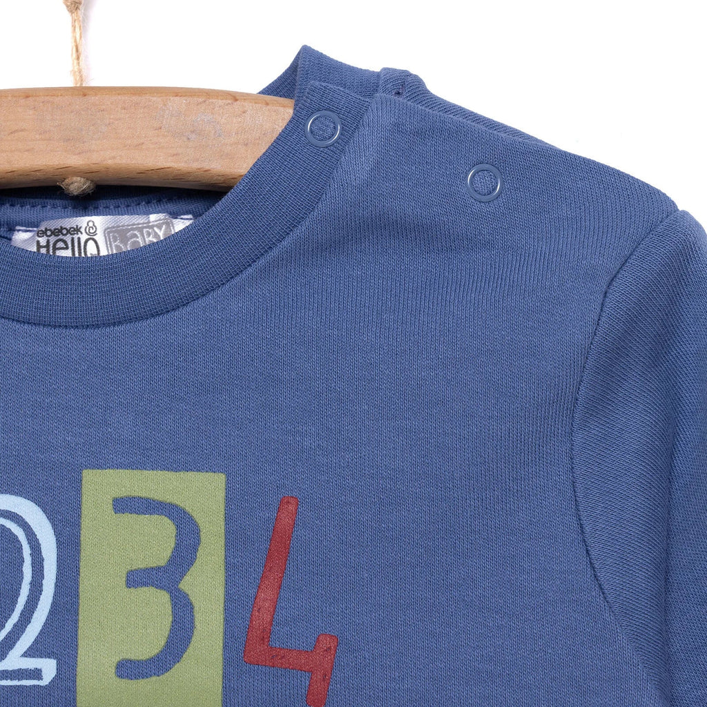 HelloBaby Basic Jumpsuit - Dark Blue