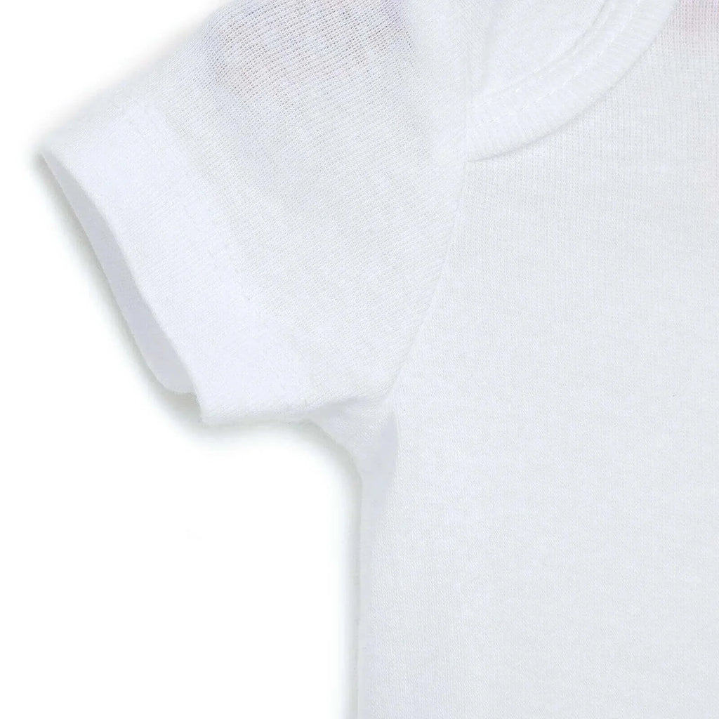 HelloBaby Unisex Short Sleeve Bodysuit 5 pcs