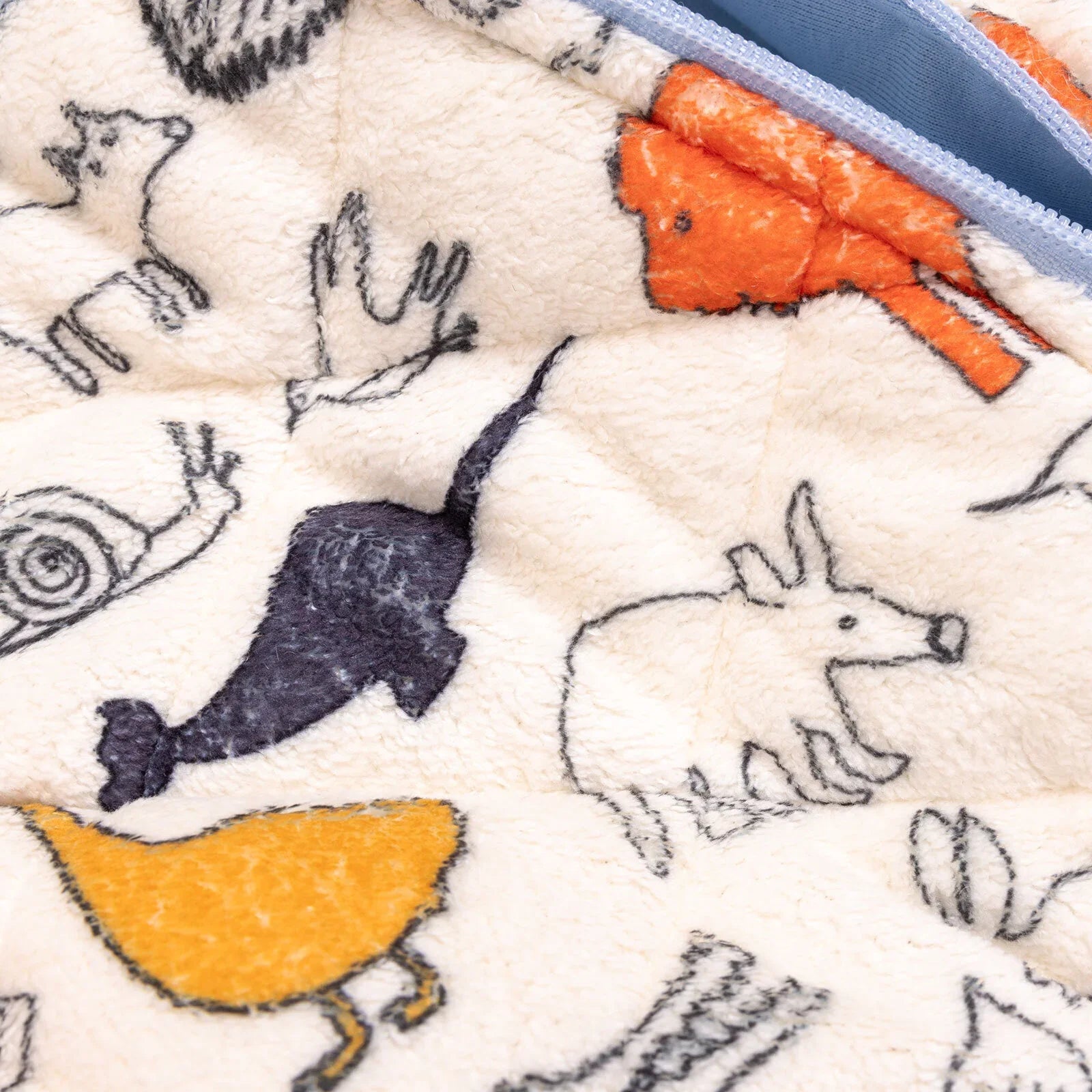 MidiMod Newborn Baby Boy Hooded-Footed Jumpsuit