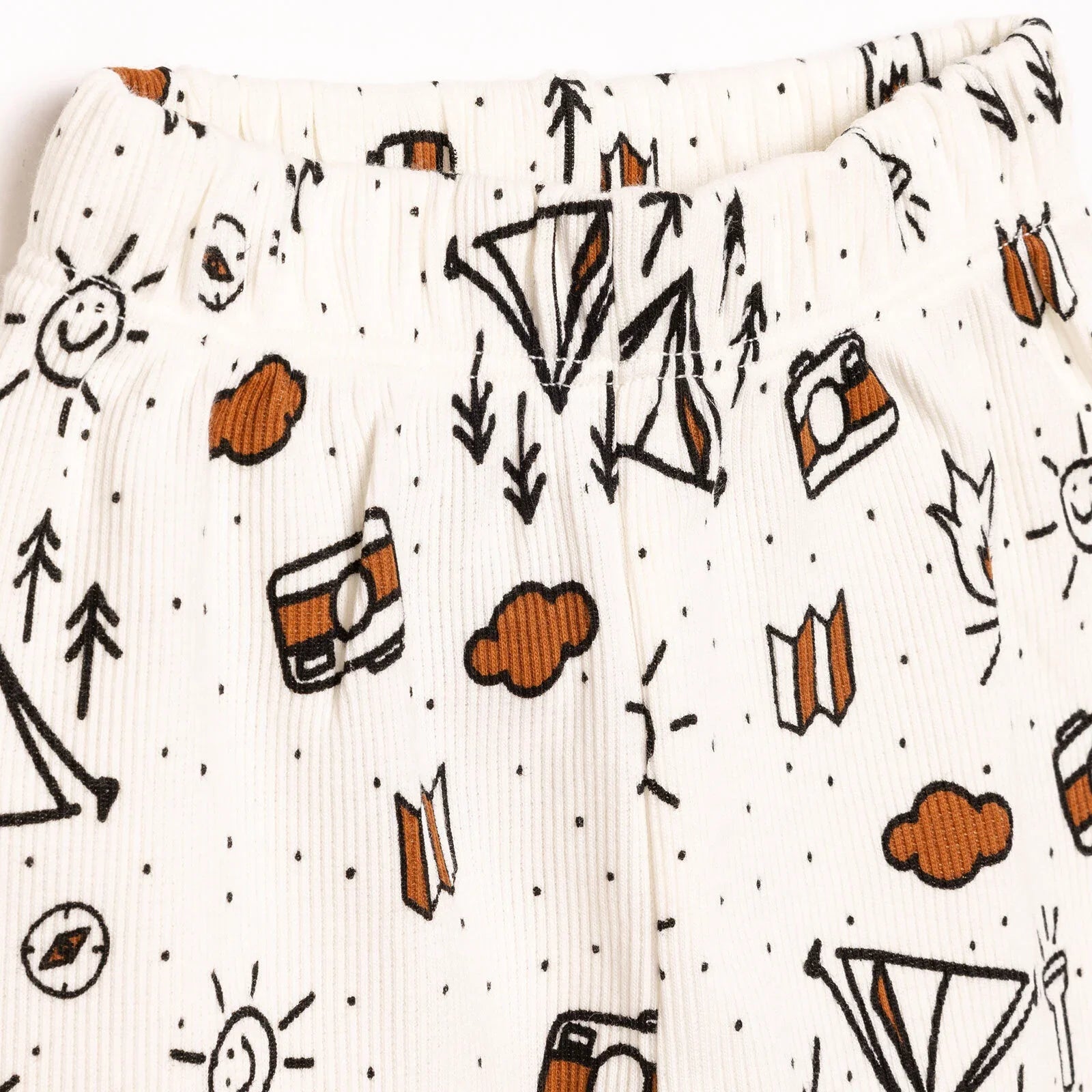 HelloBaby  Baby Boy Long Sleeve Pyjamas - Ecru