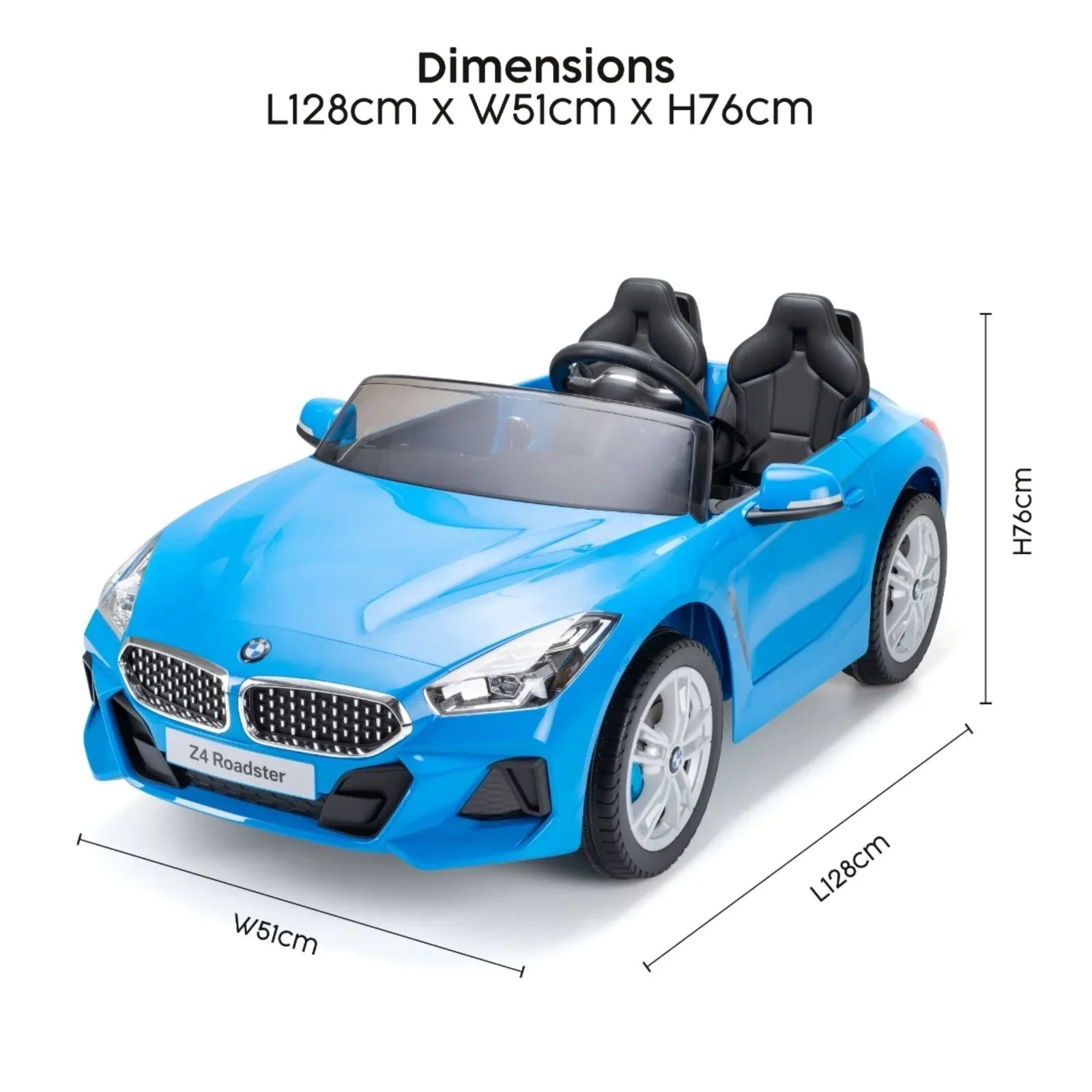 Xootz BMW Z4 12v Electric Ride-On Blue - Blue