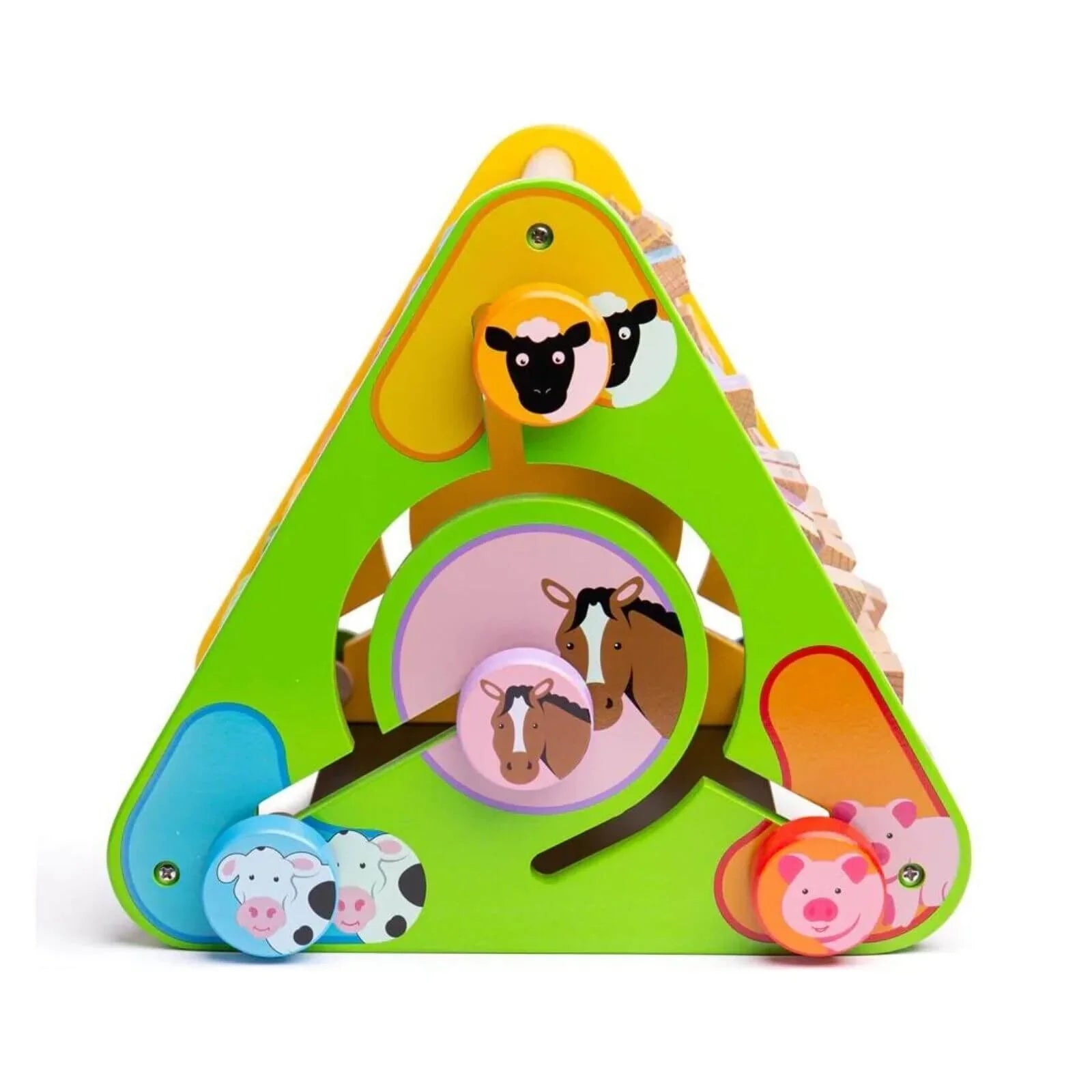Bigjigs Toys Triangular Activity Centre