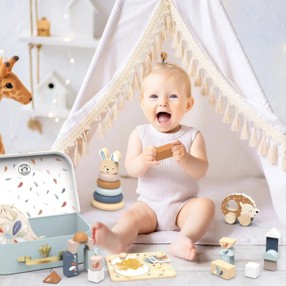 Speedy Monkey My First Toy Box