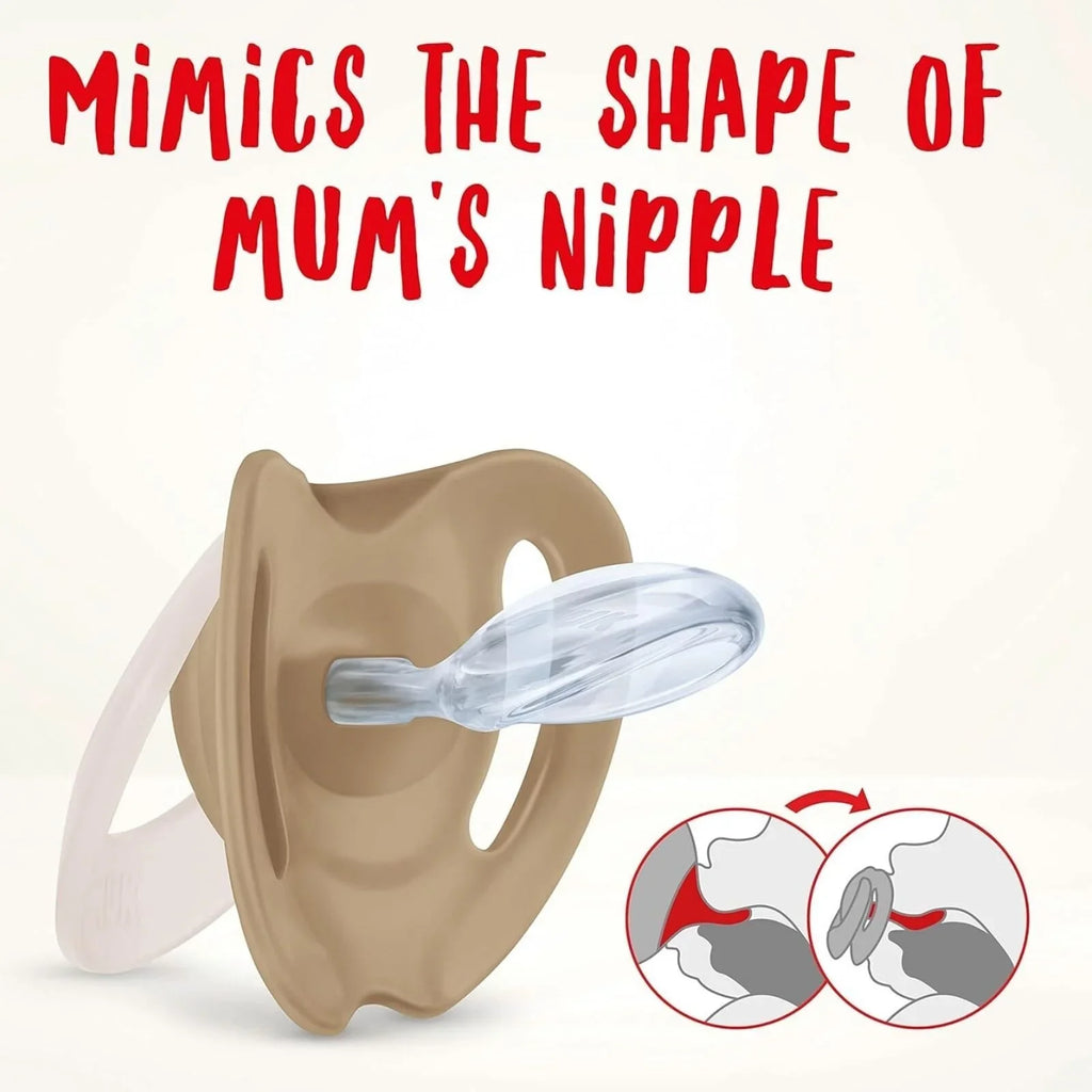 NUK Star Soother 18-36 months Pack of 2 - Blue