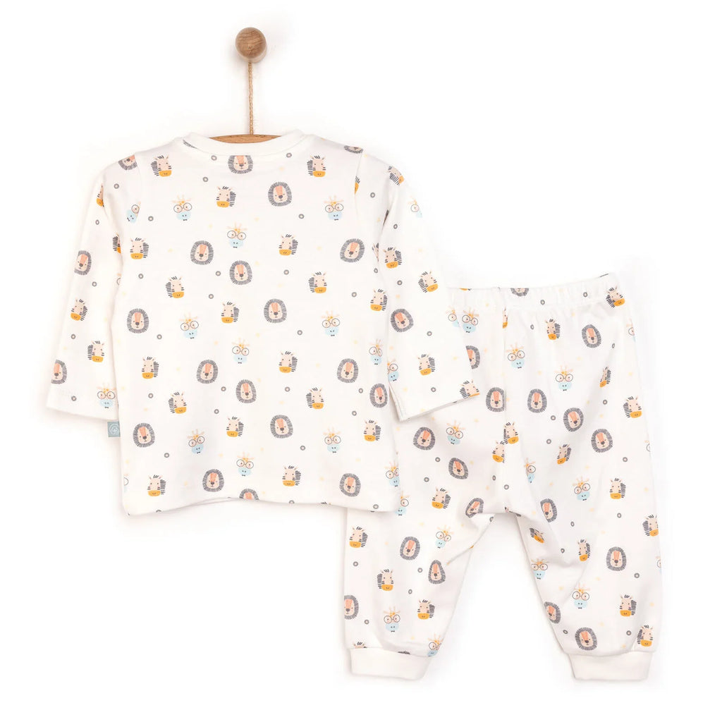 Pambuliq Baby Boy Long Sleeve Pyjamas Set - Dark Yellow