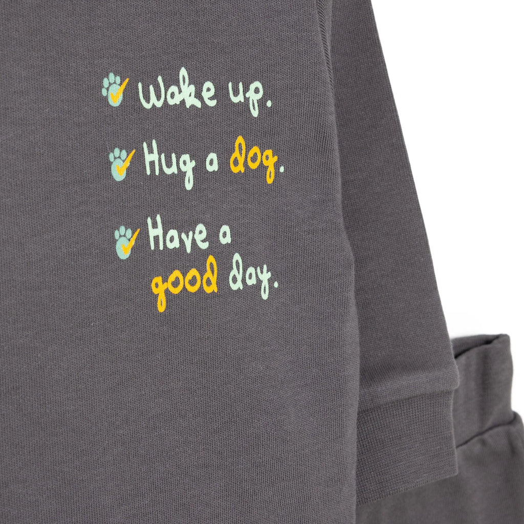 HelloBaby Basic Boy Text Printed Jogging - Anthracite