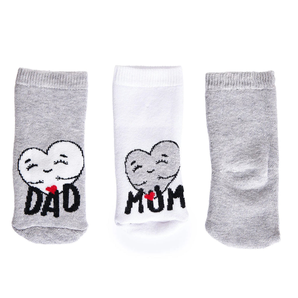HelloBaby Unisex Chenille Socks 3 Pack - White