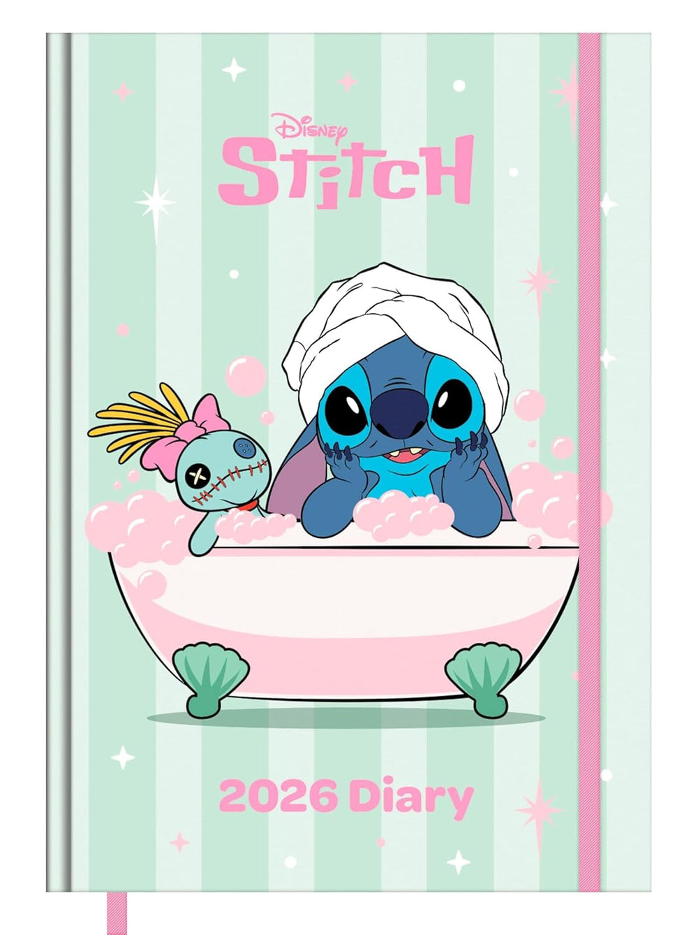 Pyramid - Lilo & Stitch 2026 - Book Calendar A5 (15 x 21 cm) with Weekly Disney Motifs by Lilo & Stitch, Planner for School, University, Work & Fans of the Hawaiian Adventure Calendar