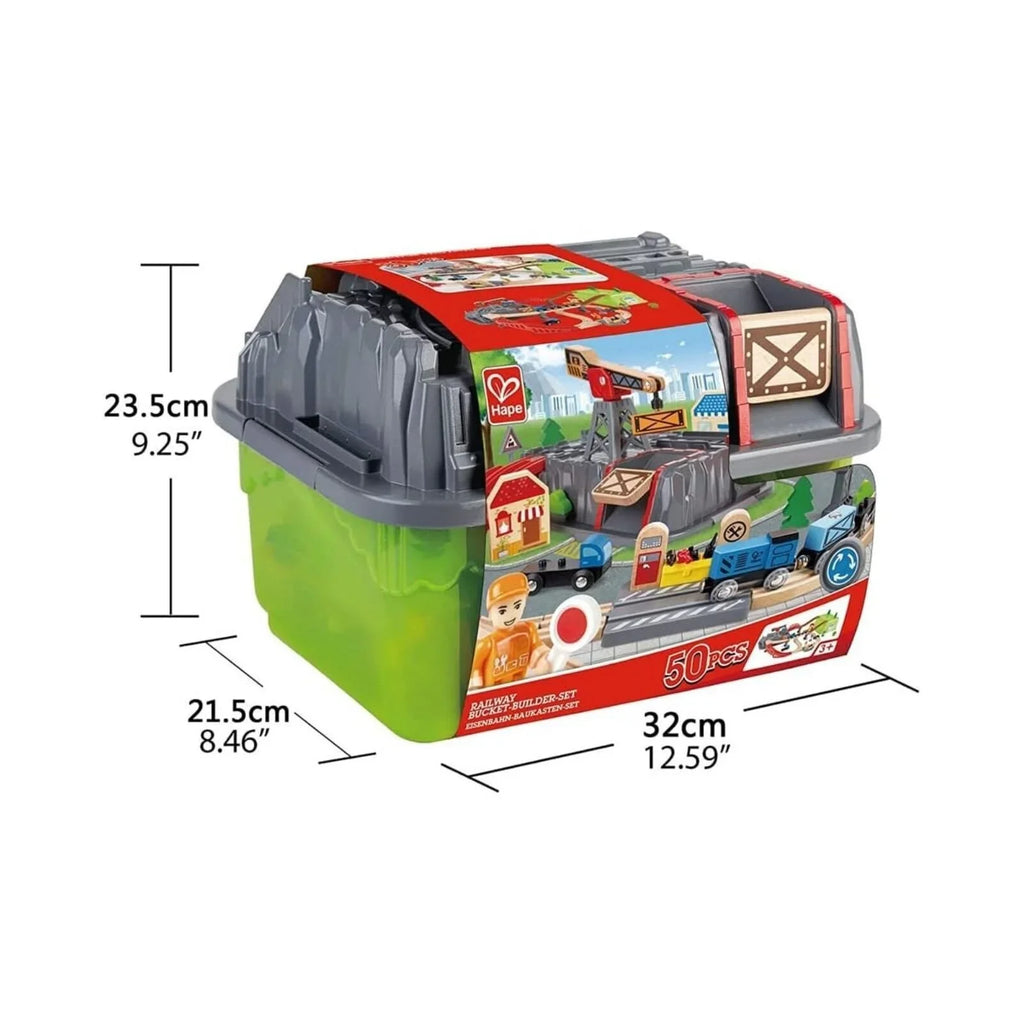 Hape Railway Bucket Builder Set