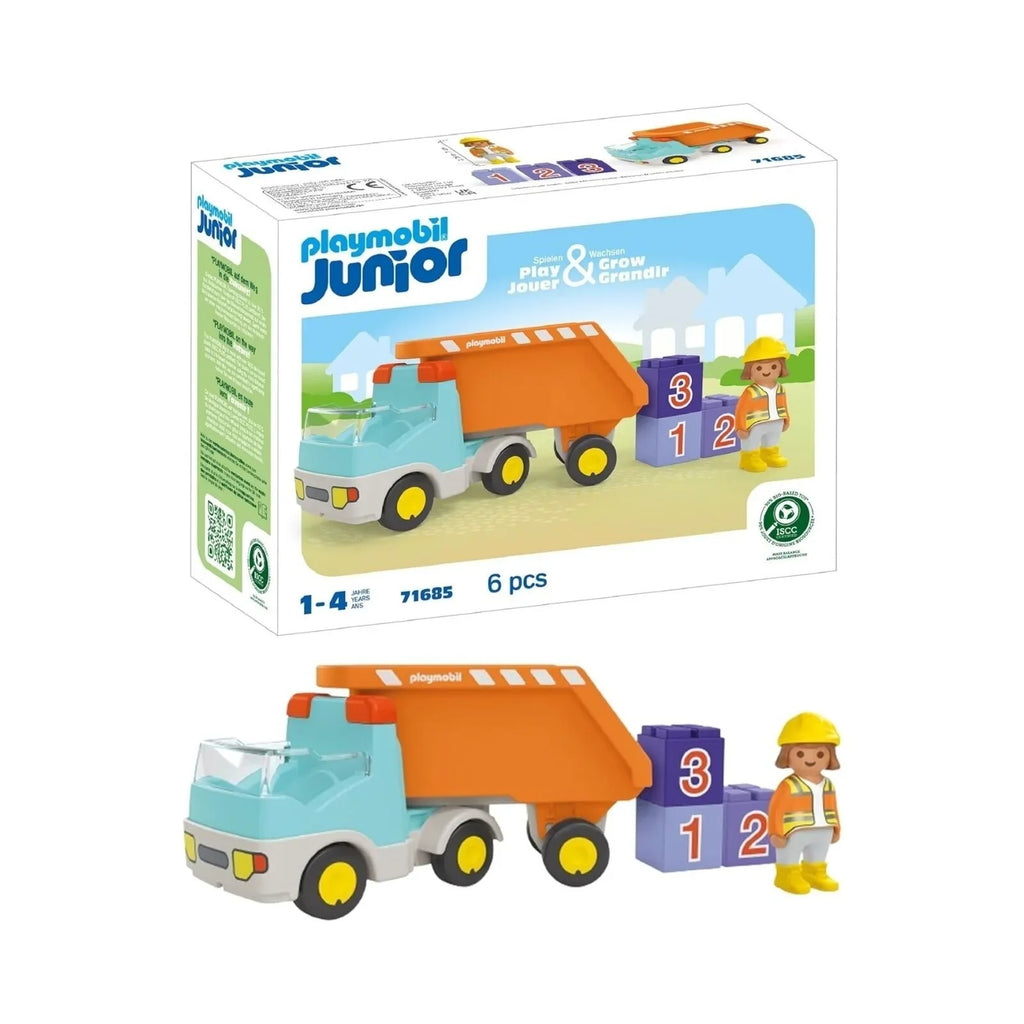 Playmobil Junior 71685 Dump Truck
