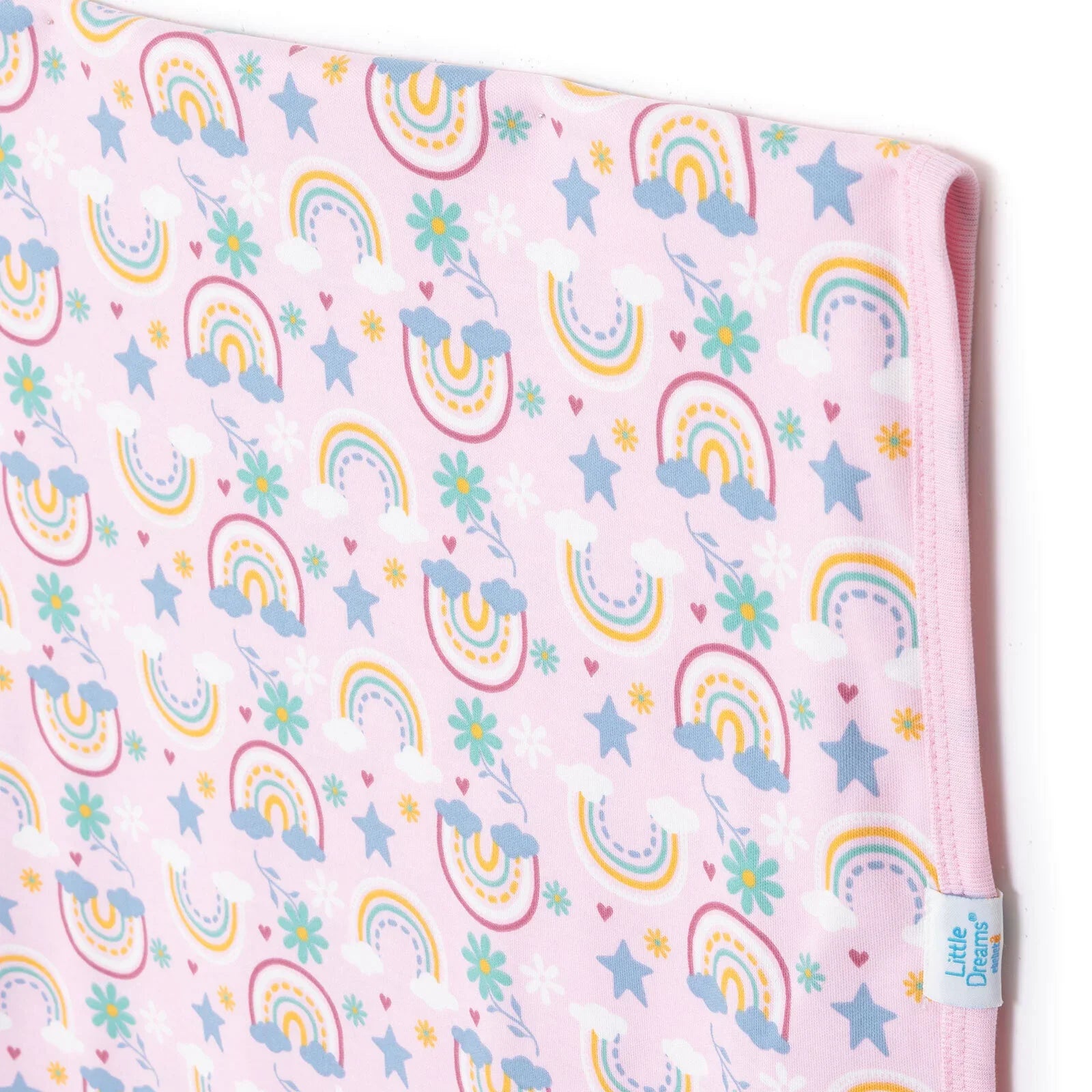 Little Dreams Muslin Blanket - Pink