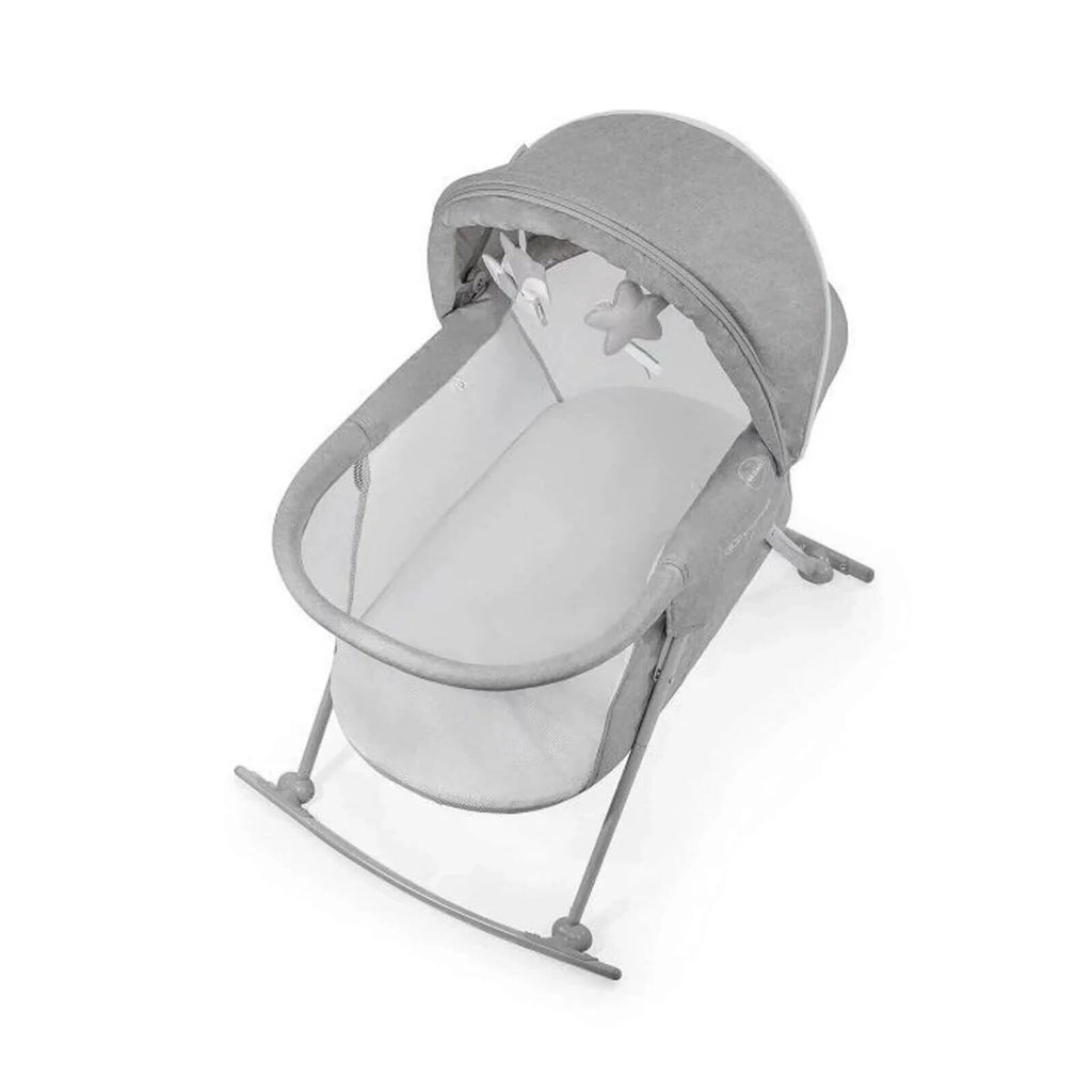 Kinderkraft LOVI 3-in-1 Baby Crib - Grey