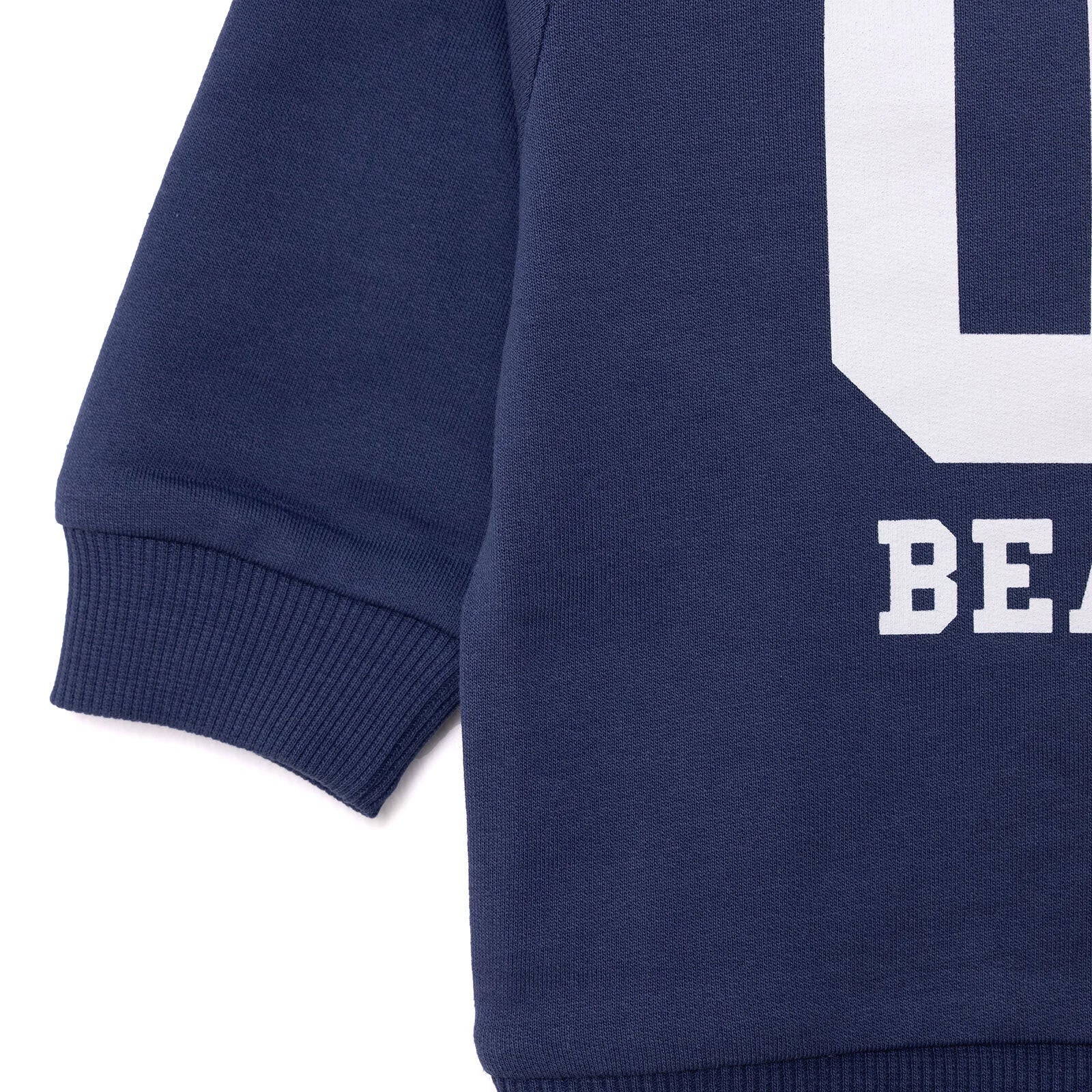 HelloBaby Basic Low Raised Lion Printed Sweatshirt - Navy Blue