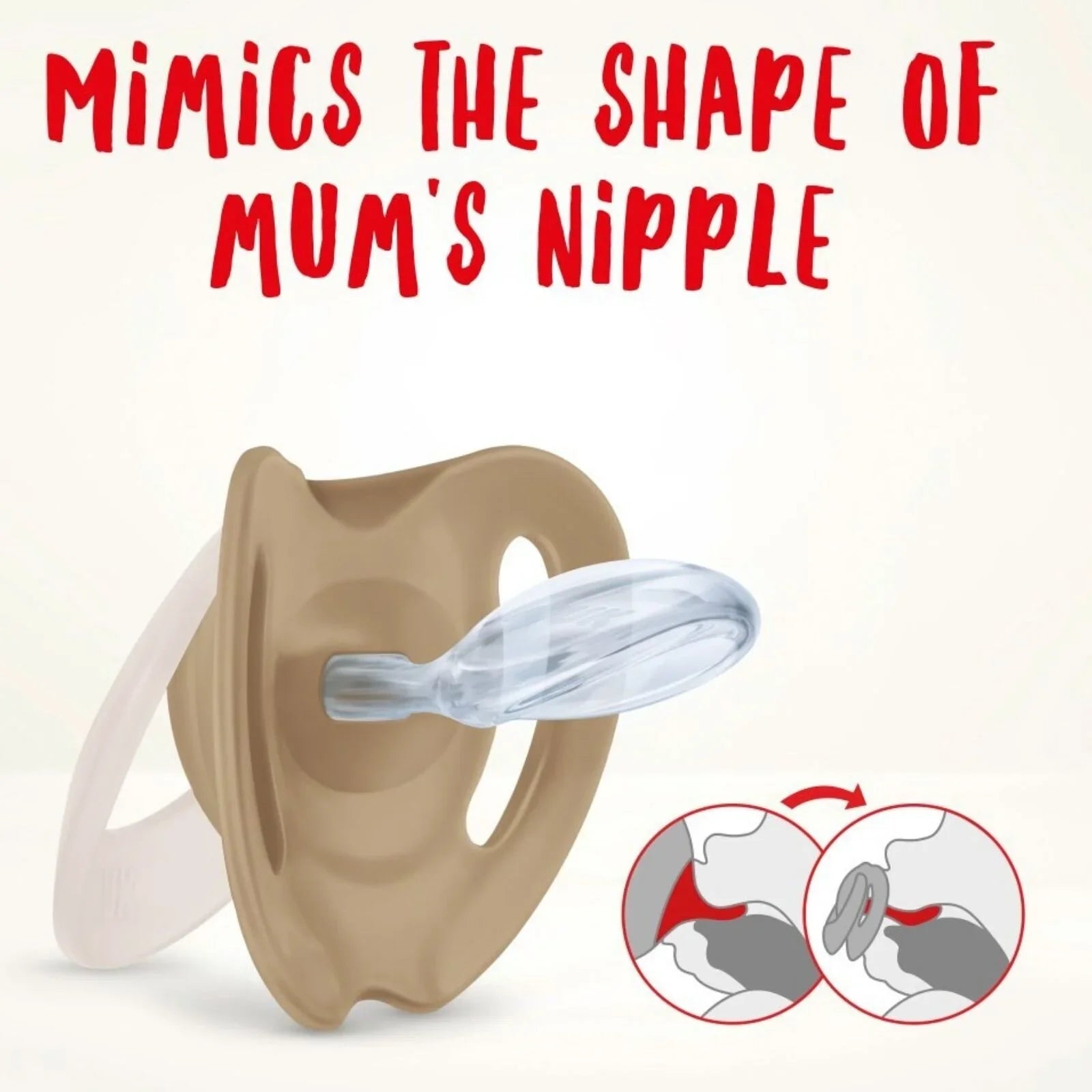 NUK Star Soother 0-6 months Pack of 2 - Pink