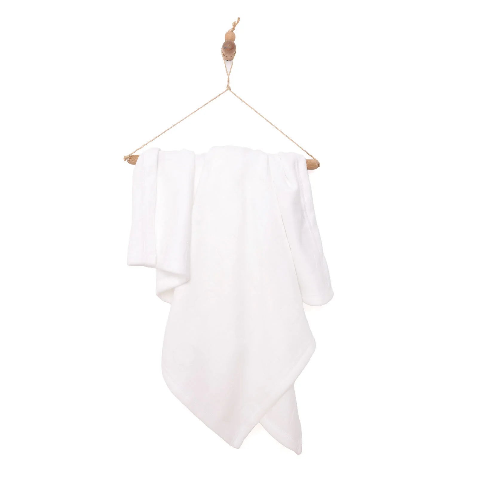 Mollia Unisex Blanket - Ecru