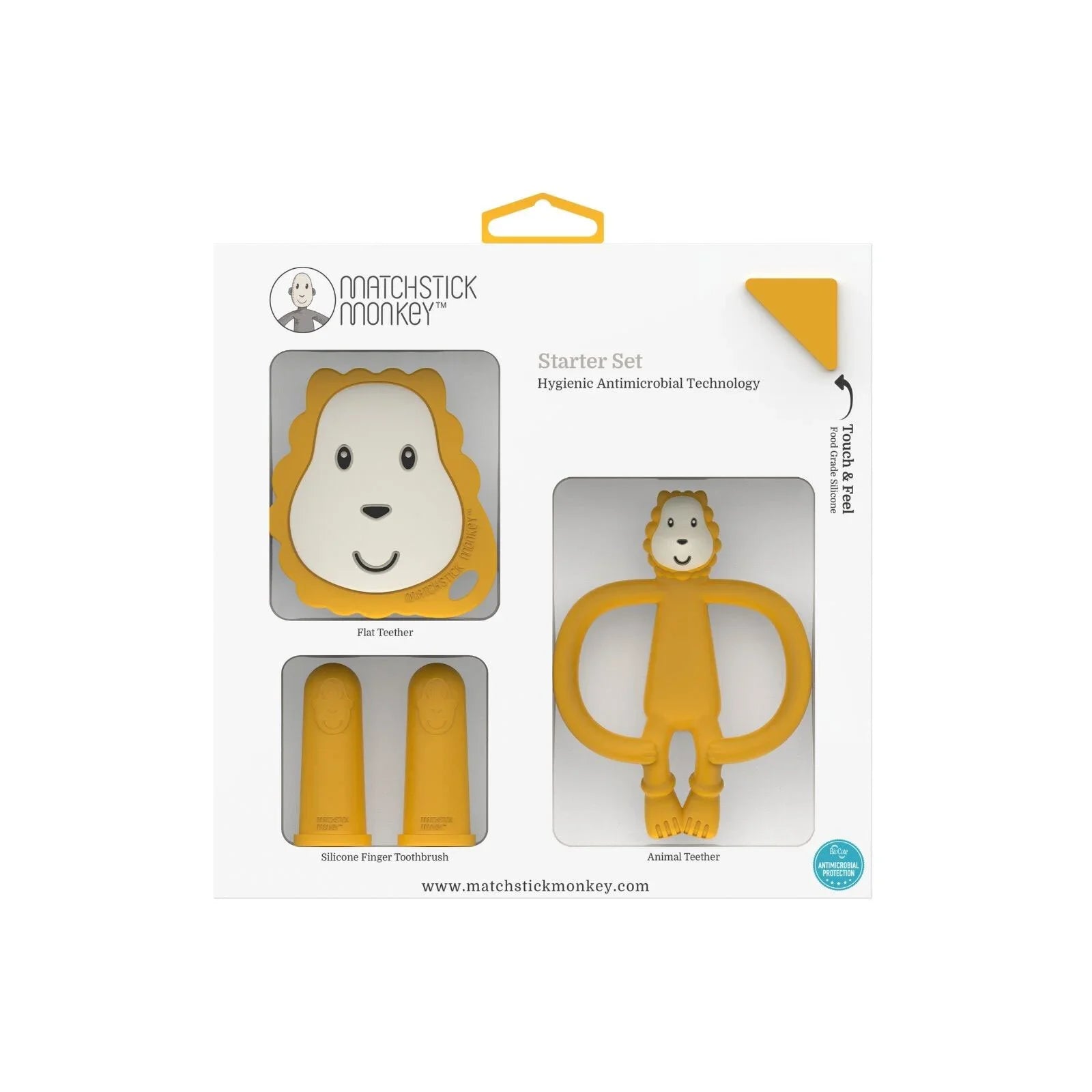 Matchstick Monkey Lion Teething Starter Set